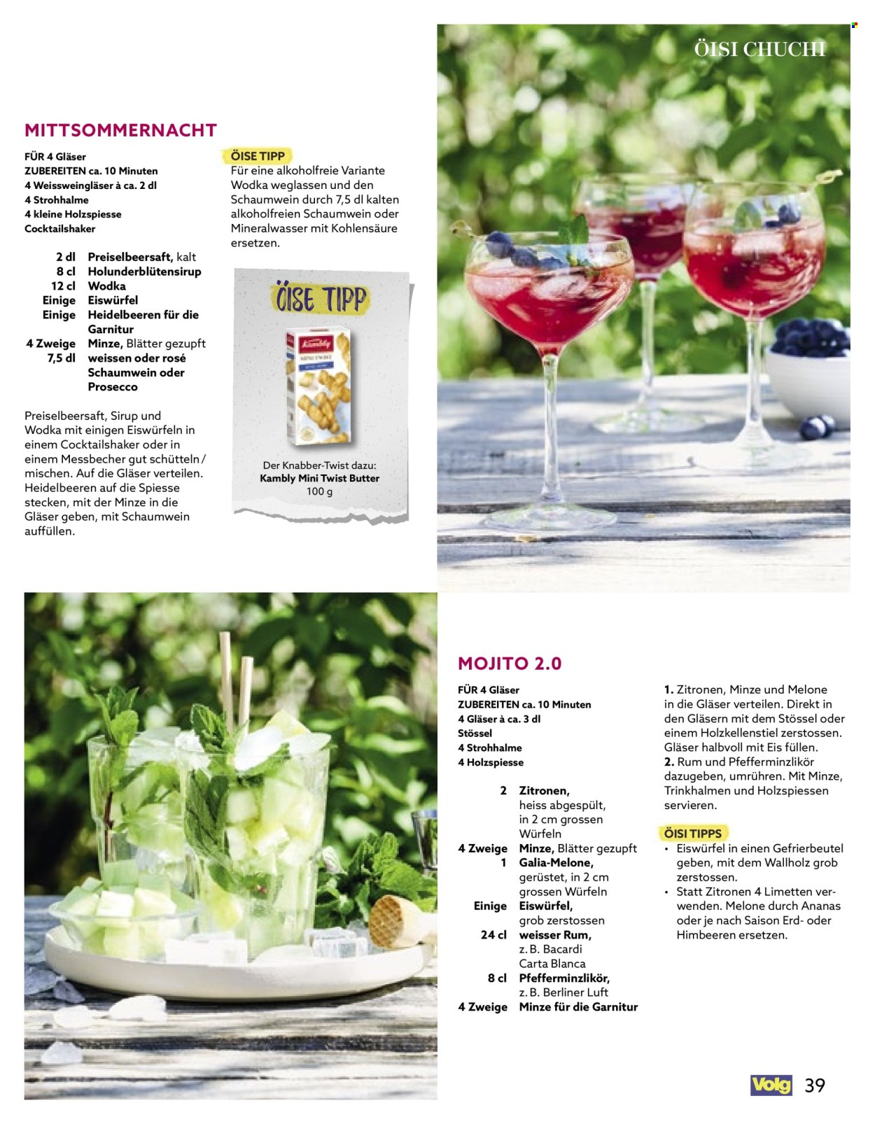Catalogue Volg - 1.8.2025 - 31.8.2025. Page 39. Page 39
