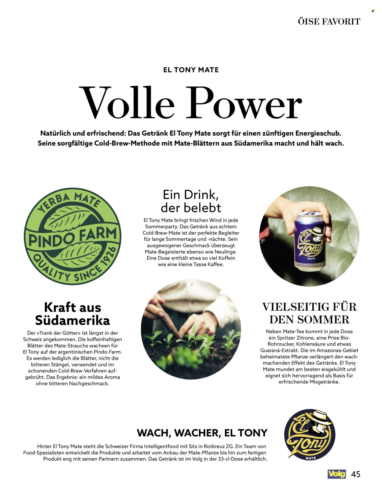 Catalogue Volg - 1.8.2025 - 31.8.2025. Page 45. Page 45