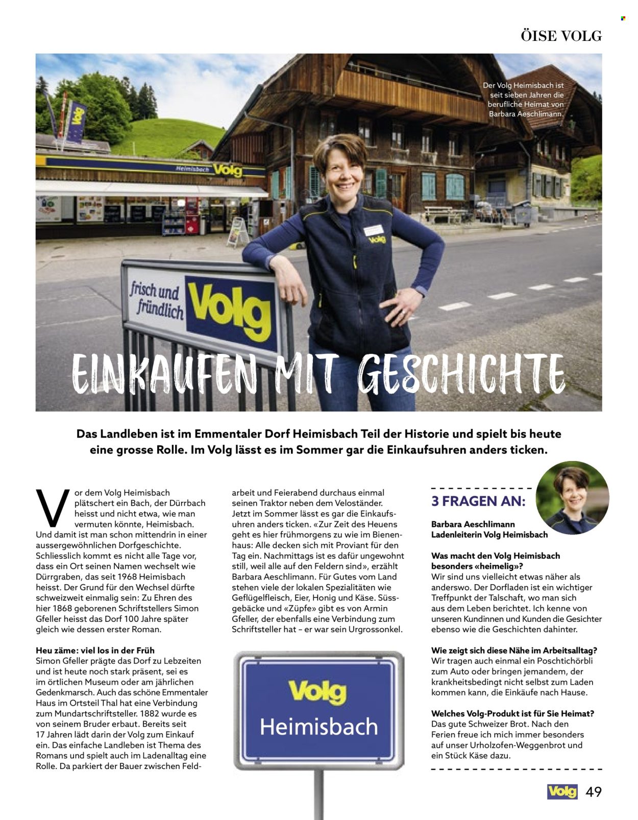 Catalogue Volg - 1.8.2025 - 31.8.2025. Page 49. Page 49