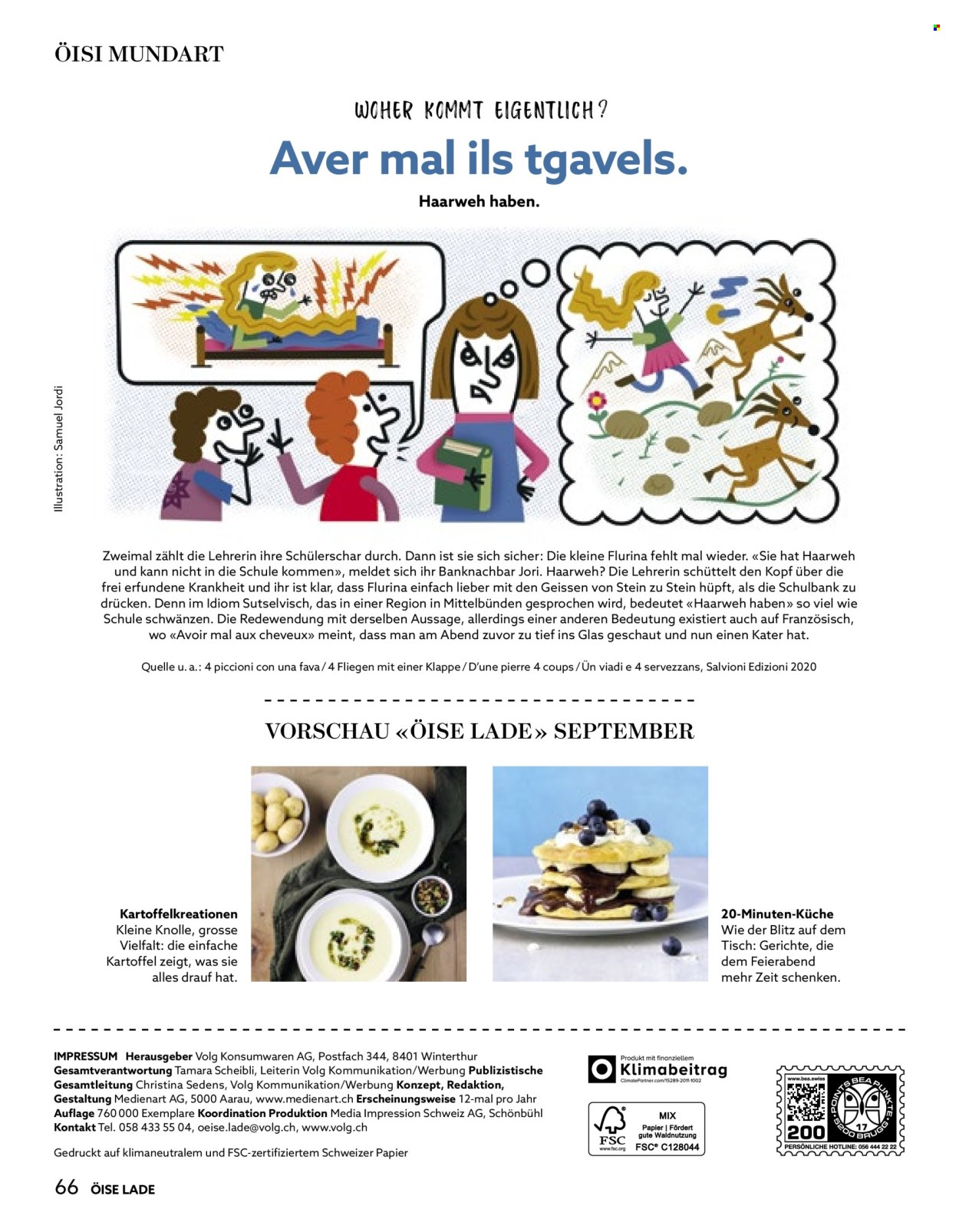 Catalogue Volg - 1.8.2025 - 31.8.2025. Page 66. Page 66
