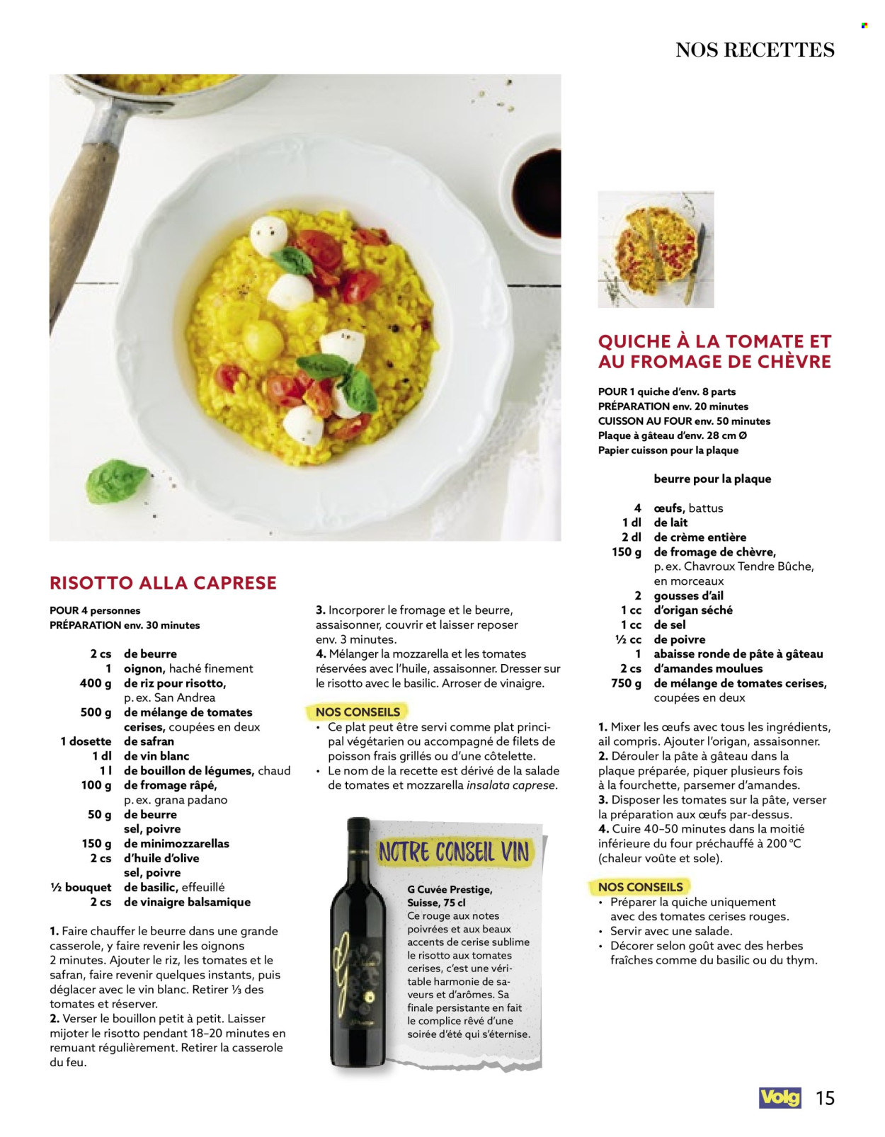Catalogue Volg - 1.8.2025 - 31.8.2025. Page 15. Page 15