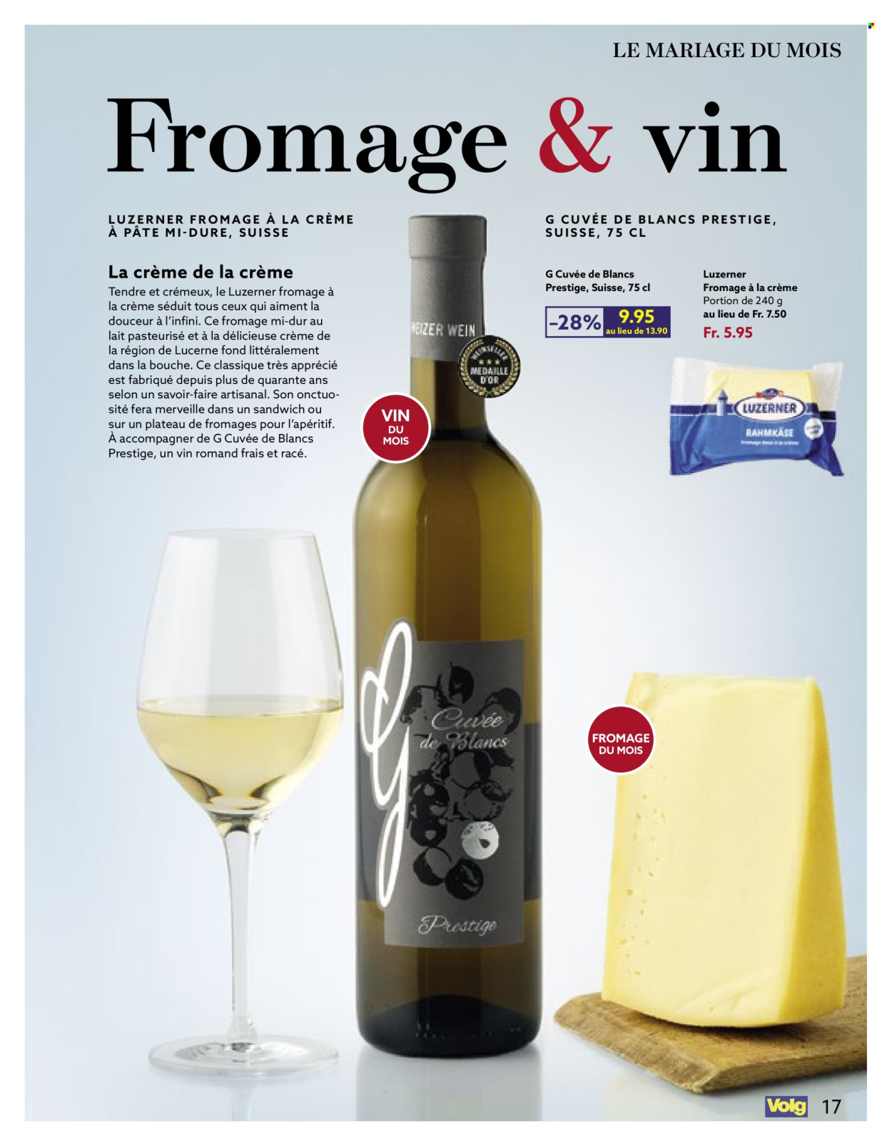 Catalogue Volg - 1.8.2025 - 31.8.2025. Page 17. Page 17
