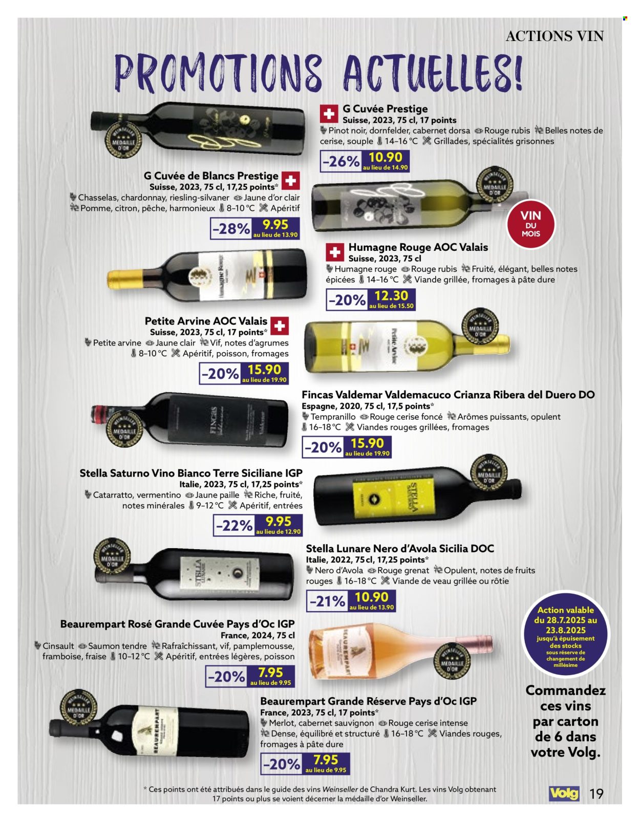 Catalogue Volg - 1.8.2025 - 31.8.2025. Page 19. Page 19
