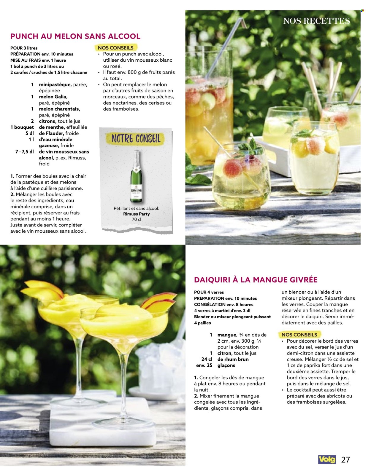 Catalogue Volg - 1.8.2025 - 31.8.2025. Page 27. Page 27