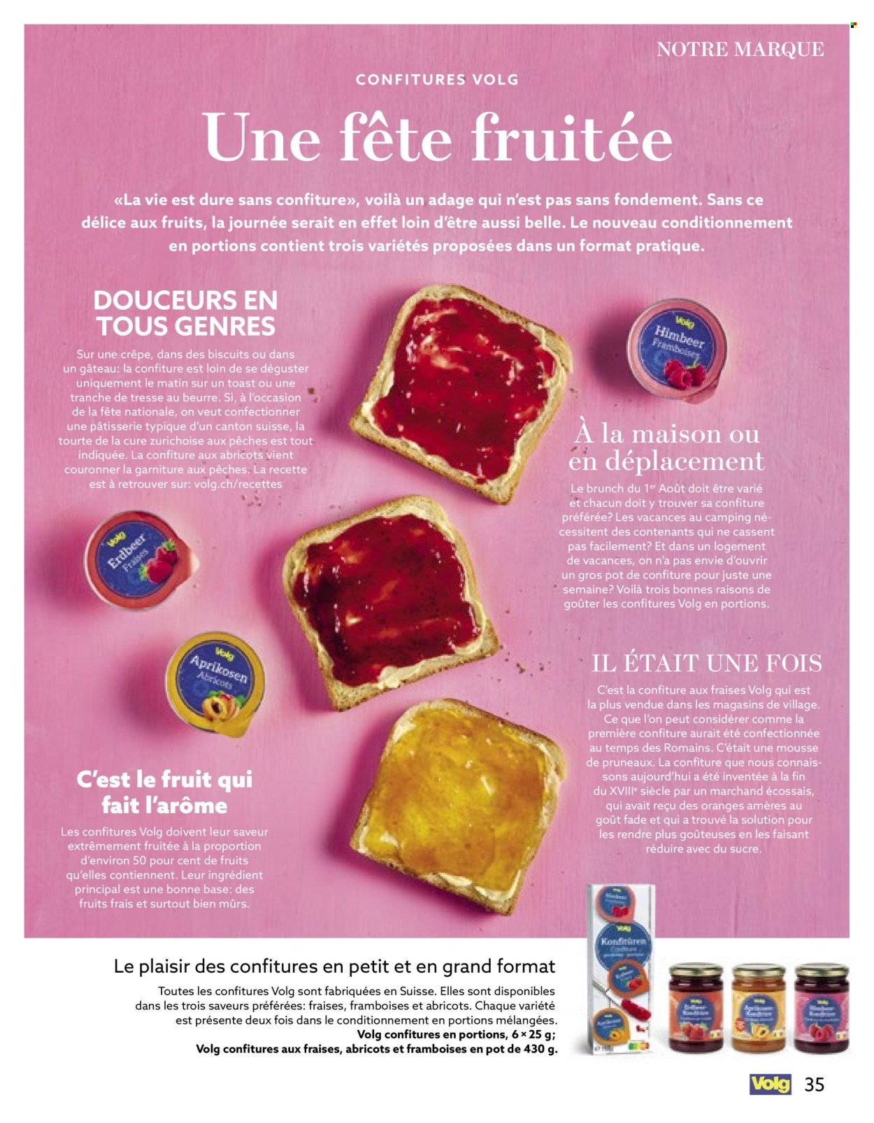 Catalogue Volg - 1.8.2025 - 31.8.2025. Page 35. Page 35