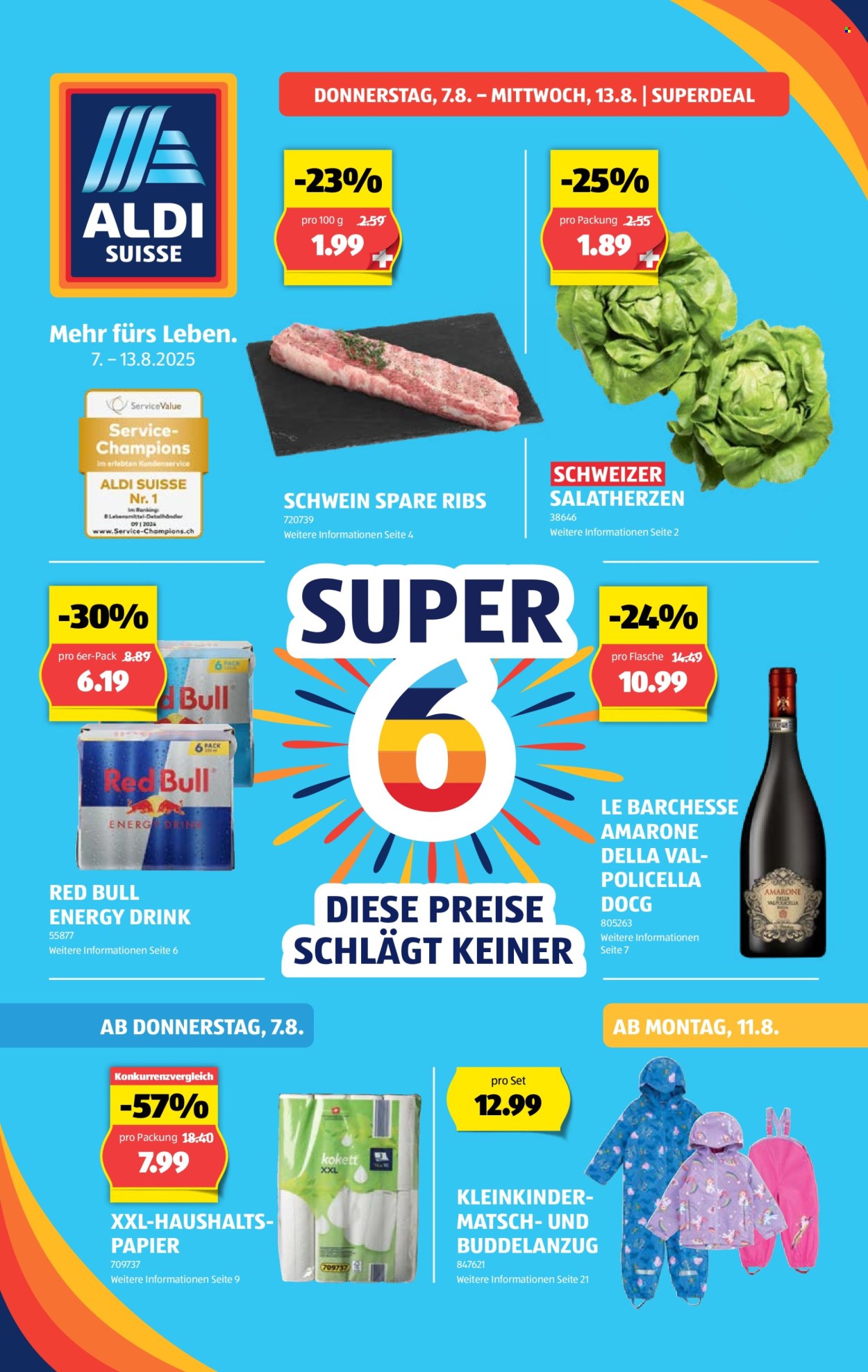 Catalogue Aldi - 7.8.2025 - 13.8.2025. Page 1. Page 1
