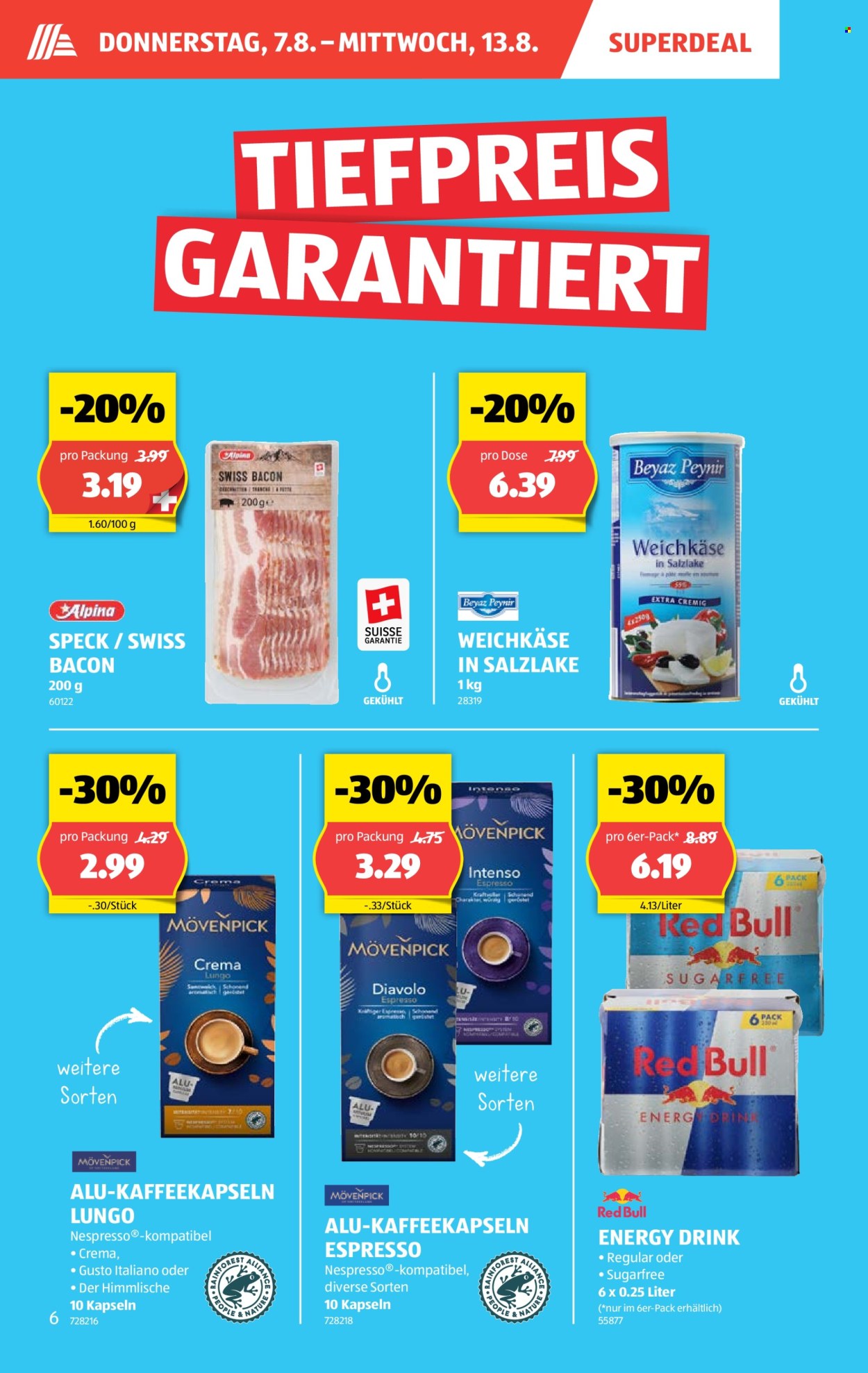 Catalogue Aldi - 7.8.2025 - 13.8.2025. Page 6. Page 6