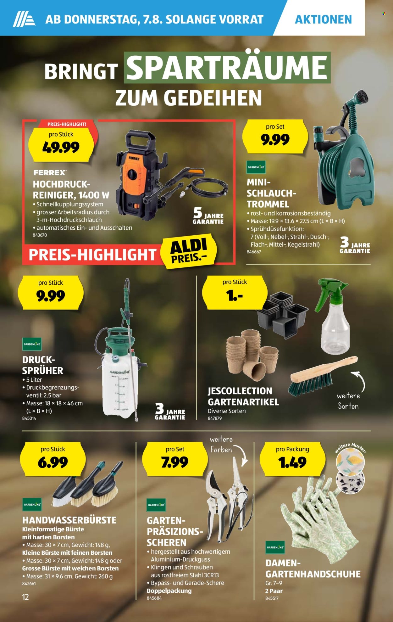 Catalogue Aldi - 7.8.2025 - 13.8.2025. Page 12. Page 12