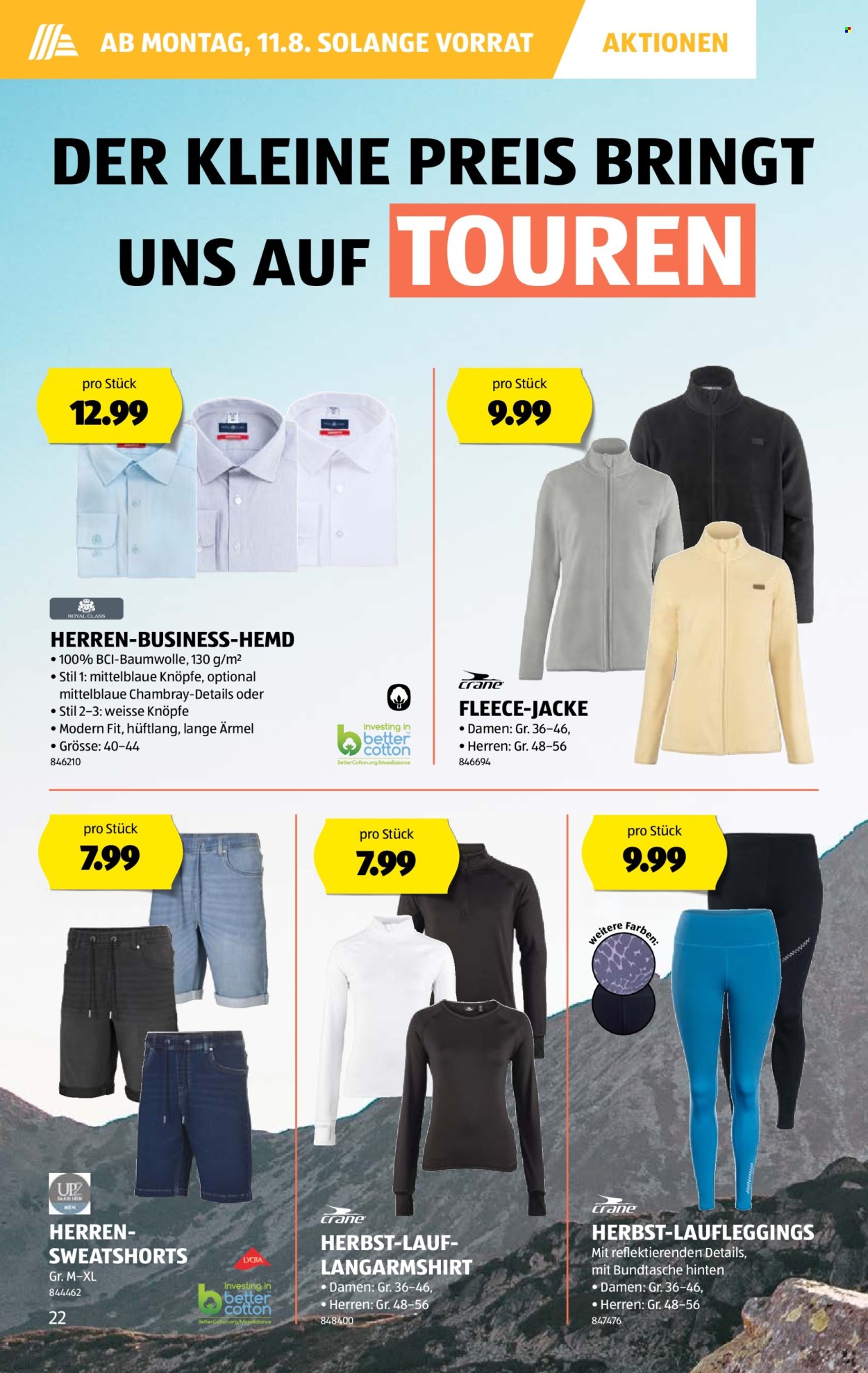 Catalogue Aldi - 7.8.2025 - 13.8.2025. Page 22. Page 22