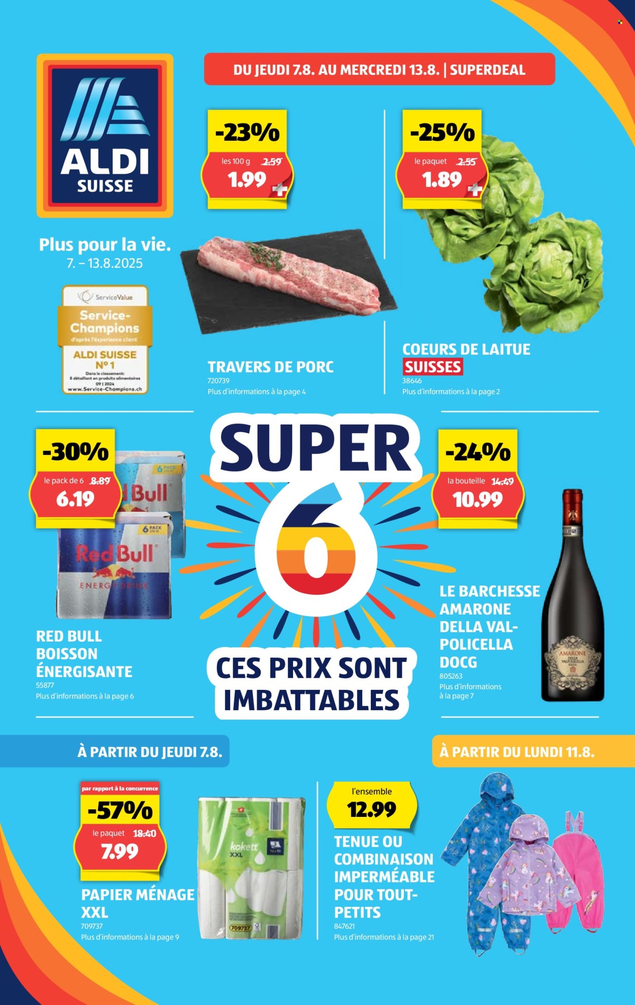 Catalogue Aldi - 7.8.2025 - 13.8.2025. Page 1. Page 1