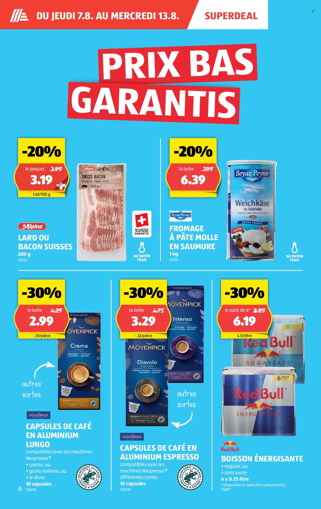 Catalogue Aldi - 7.8.2025 - 13.8.2025. Page 6. Page 6