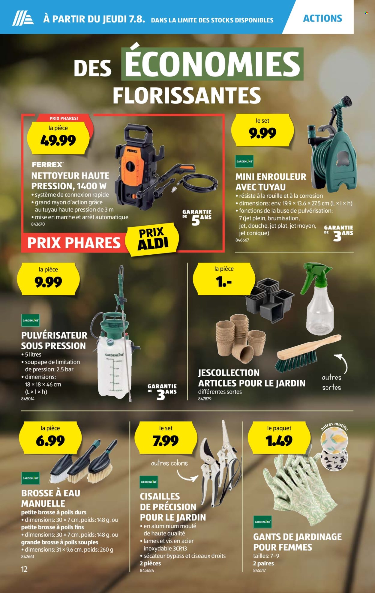 Catalogue Aldi - 7.8.2025 - 13.8.2025. Page 12. Page 12