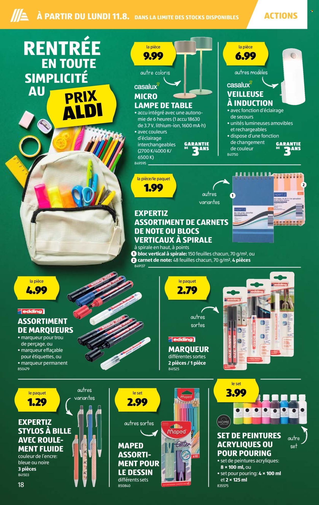 Catalogue Aldi - 7.8.2025 - 13.8.2025. Page 18. Page 18