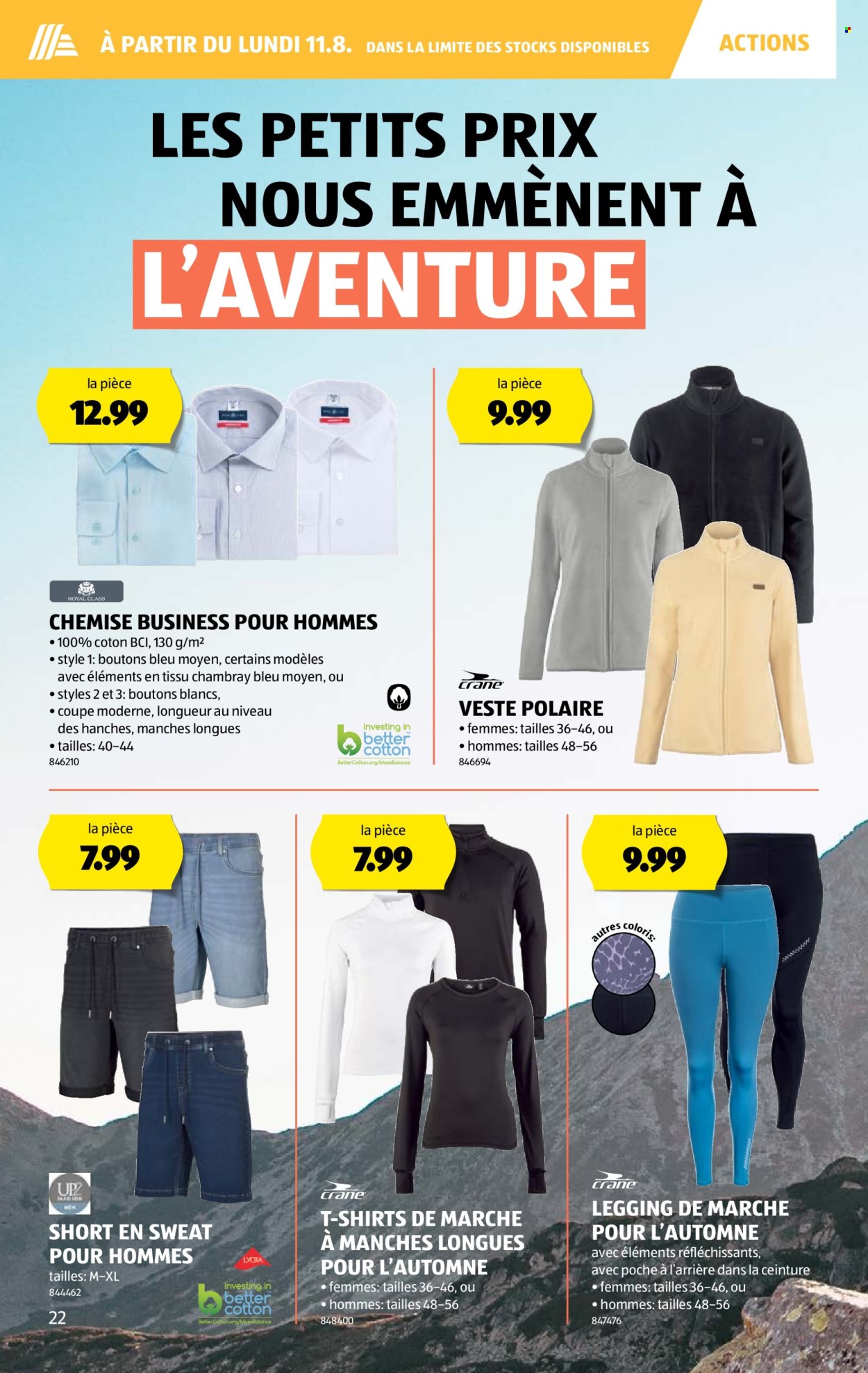 Catalogue Aldi - 7.8.2025 - 13.8.2025. Page 22. Page 22