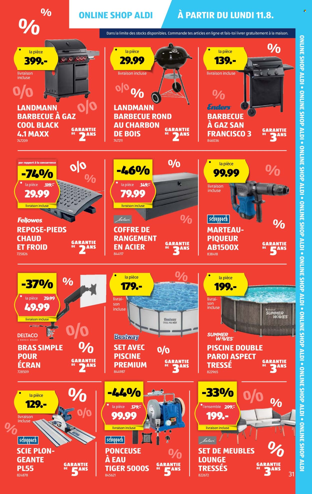 Catalogue Aldi - 7.8.2025 - 13.8.2025. Page 31. Page 31