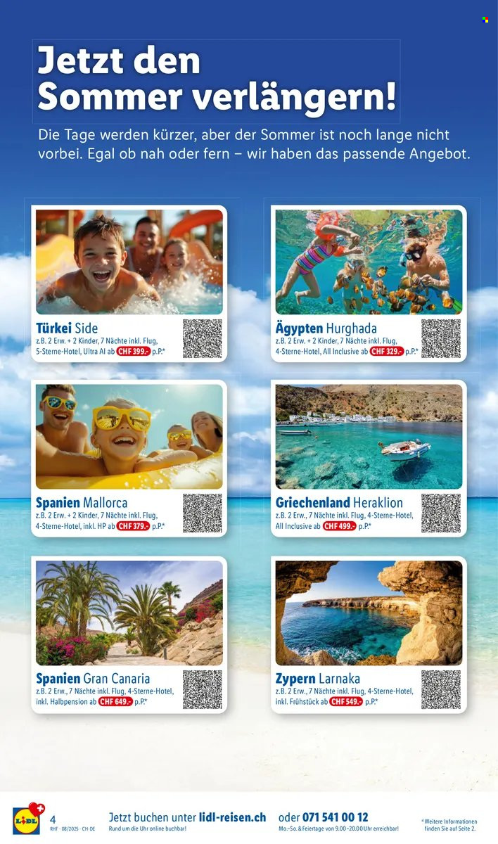 Catalogue Lidl - 30.7.2025 - 31.8.2025. Page 4. Page 4