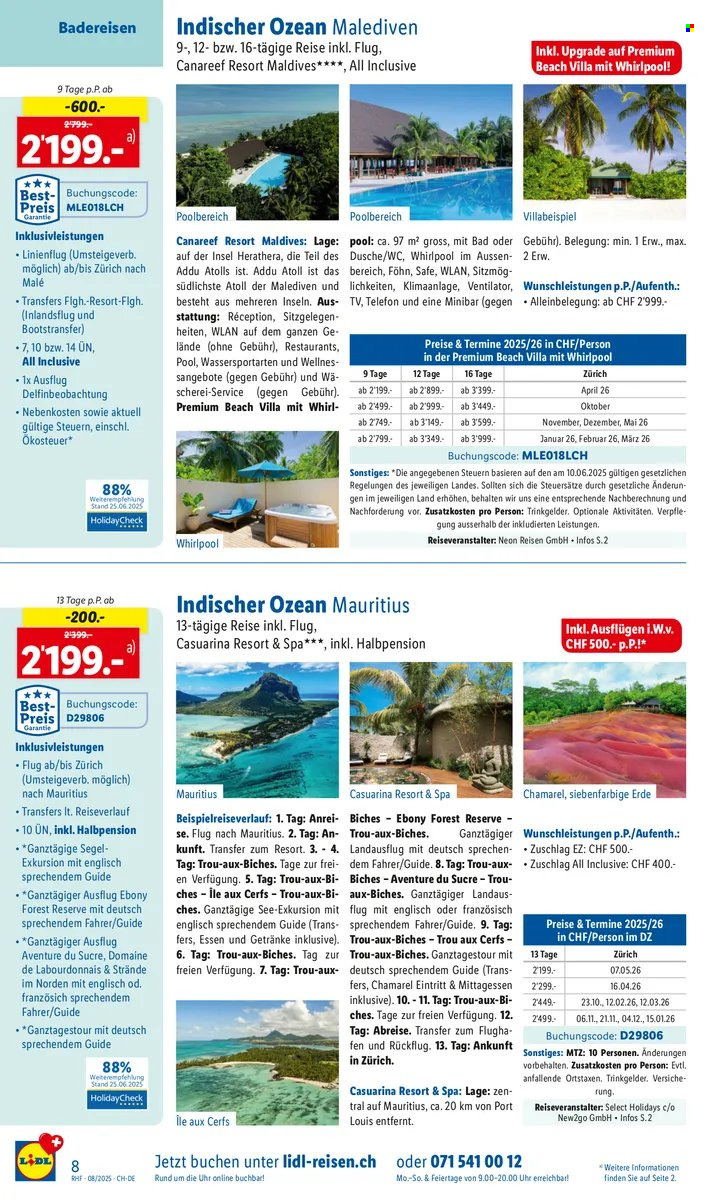 Catalogue Lidl - 30.7.2025 - 31.8.2025. Page 8. Page 8