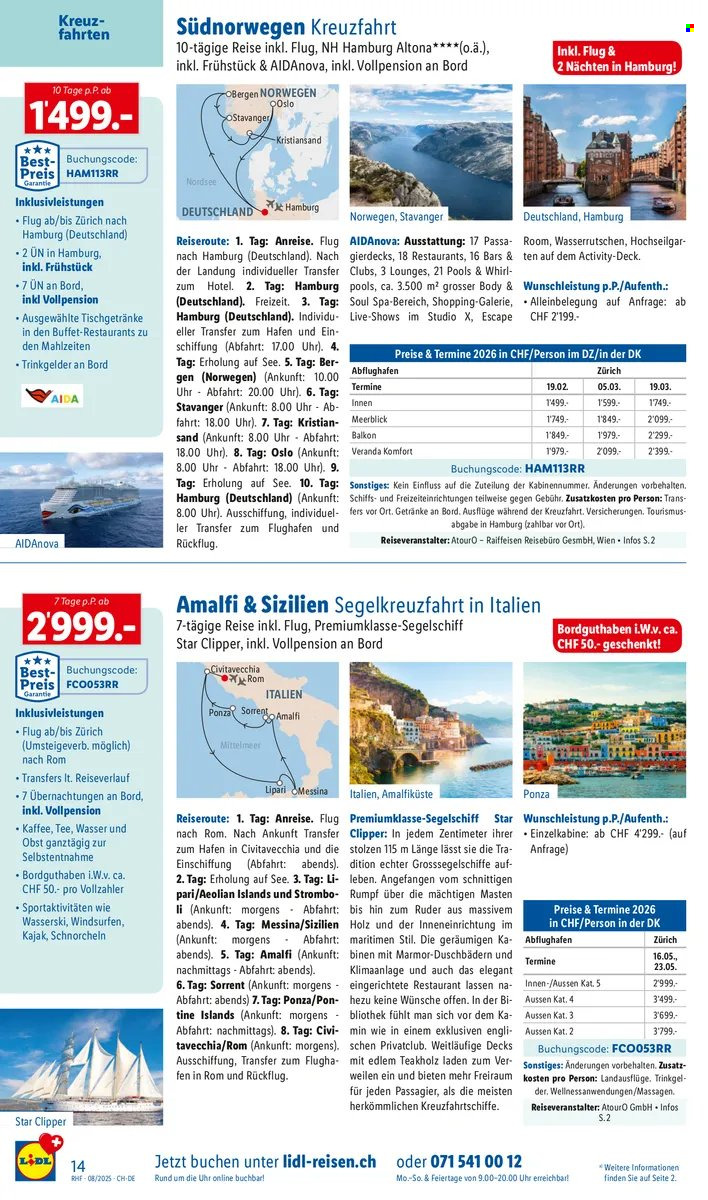 Catalogue Lidl - 30.7.2025 - 31.8.2025. Page 14. Page 14