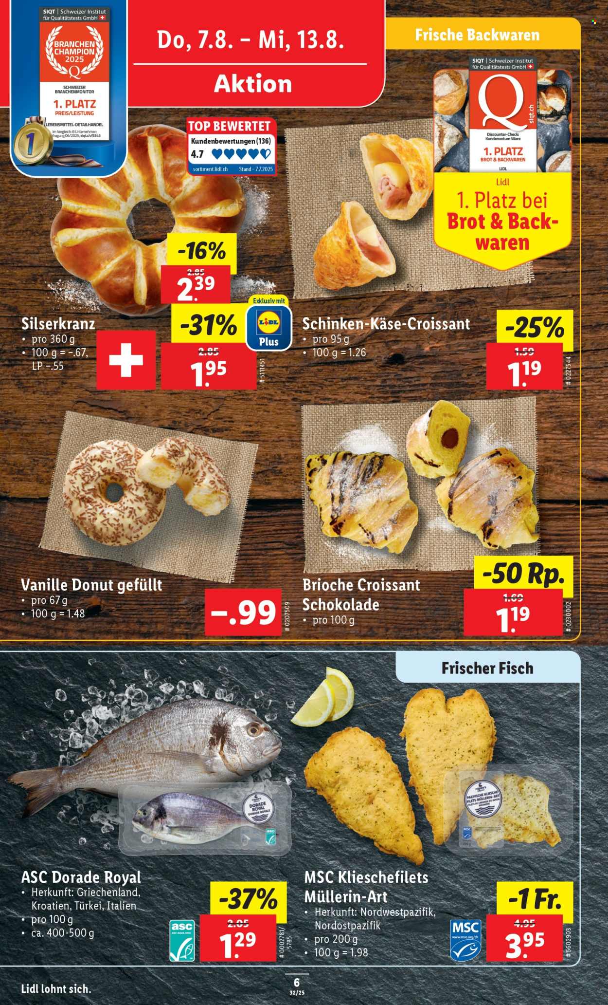 Catalogue Lidl - 7.8.2025 - 13.8.2025. Page 6. Page 6
