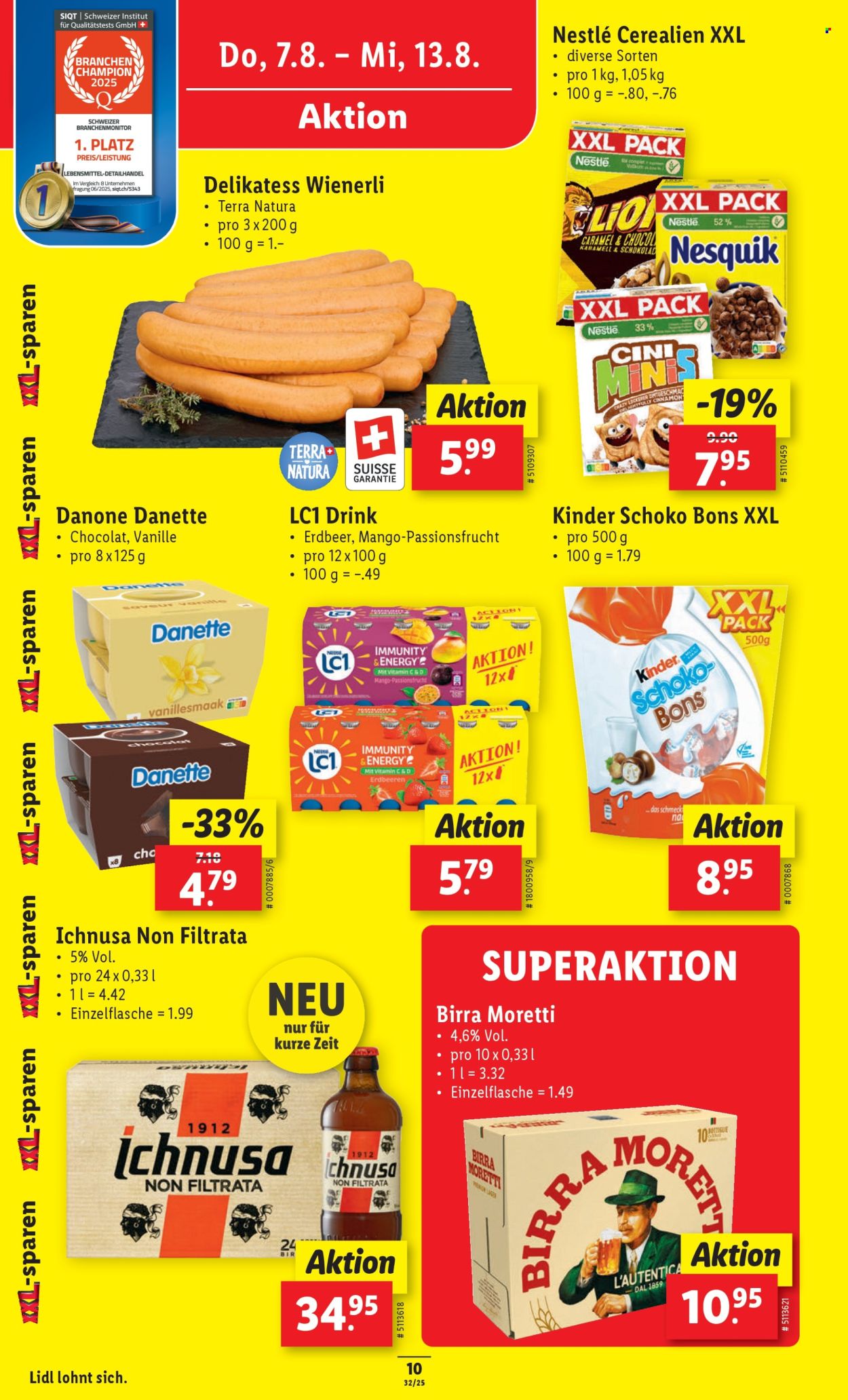 Catalogue Lidl - 7.8.2025 - 13.8.2025. Page 12. Page 12