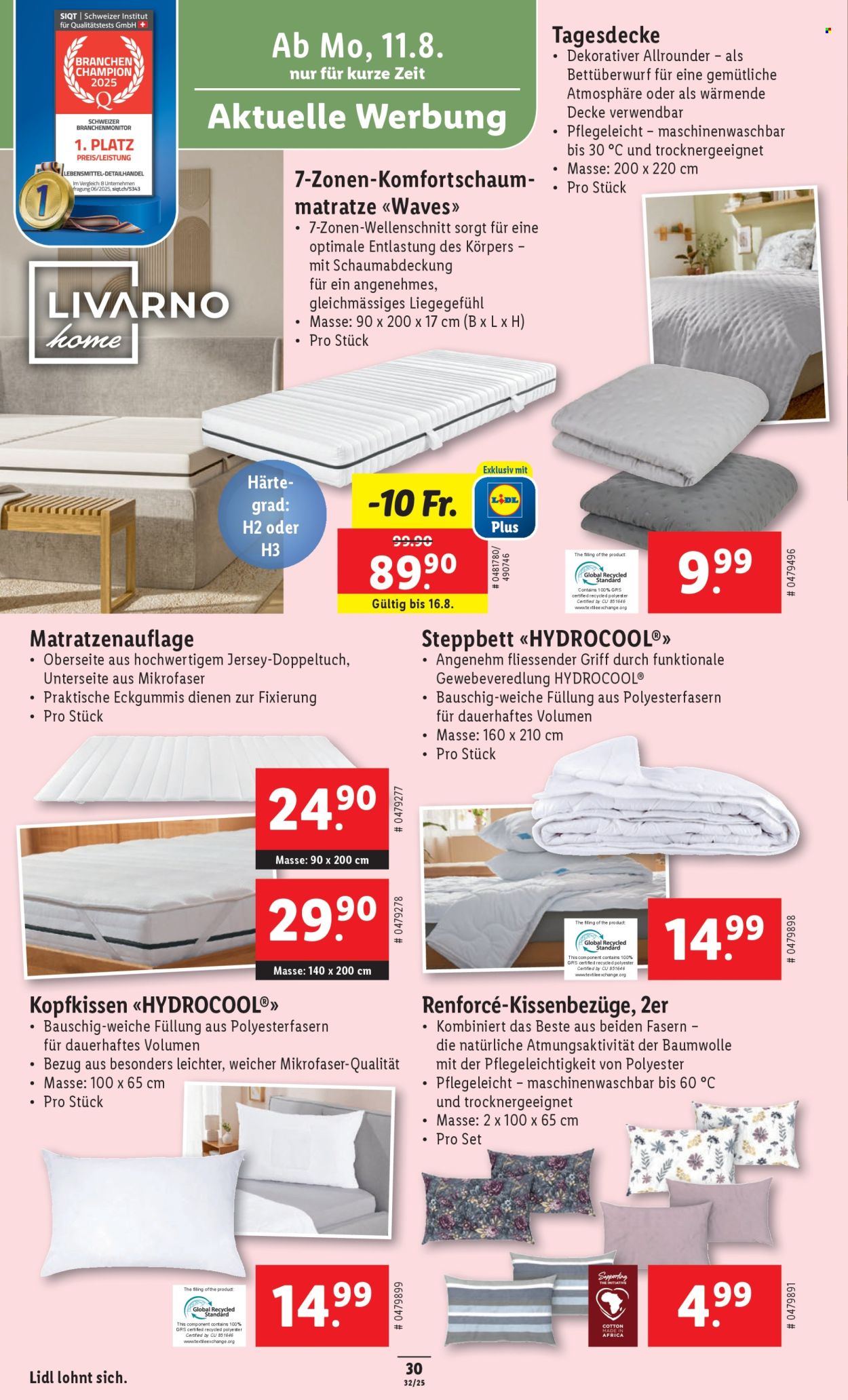 Catalogue Lidl - 7.8.2025 - 13.8.2025. Page 32. Page 32
