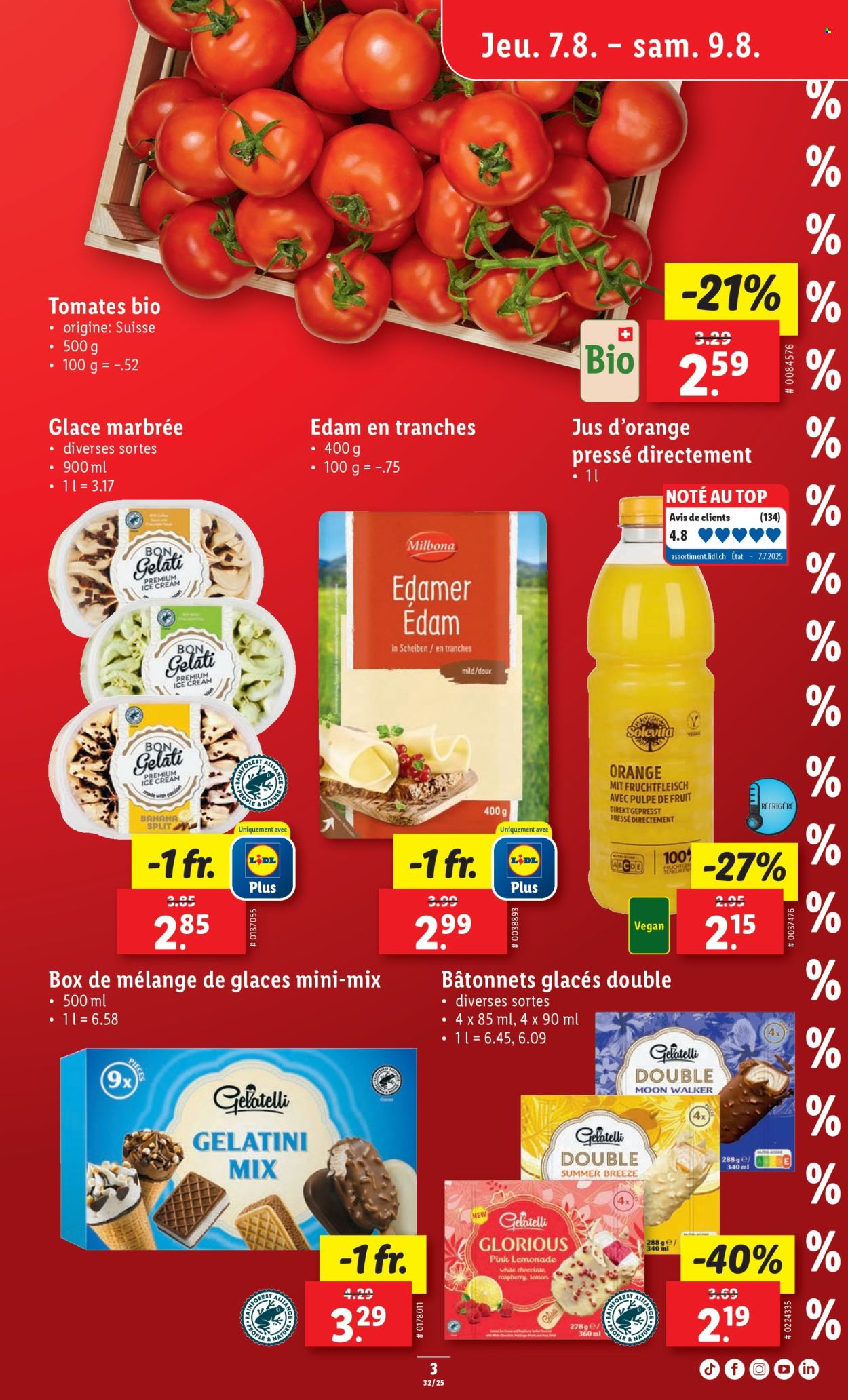 Catalogue Lidl - 7.8.2025 - 13.8.2025. Page 3. Page 3