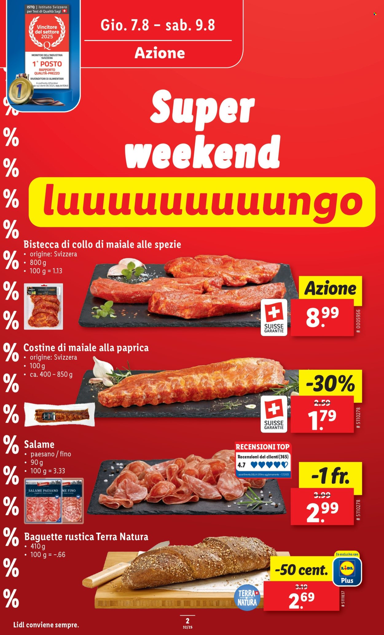 Catalogue Lidl - 7.8.2025 - 13.8.2025. Page 2. Page 2