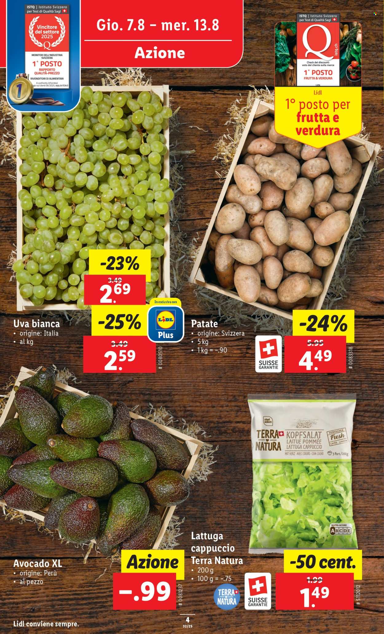 Catalogue Lidl - 7.8.2025 - 13.8.2025. Page 4. Page 4