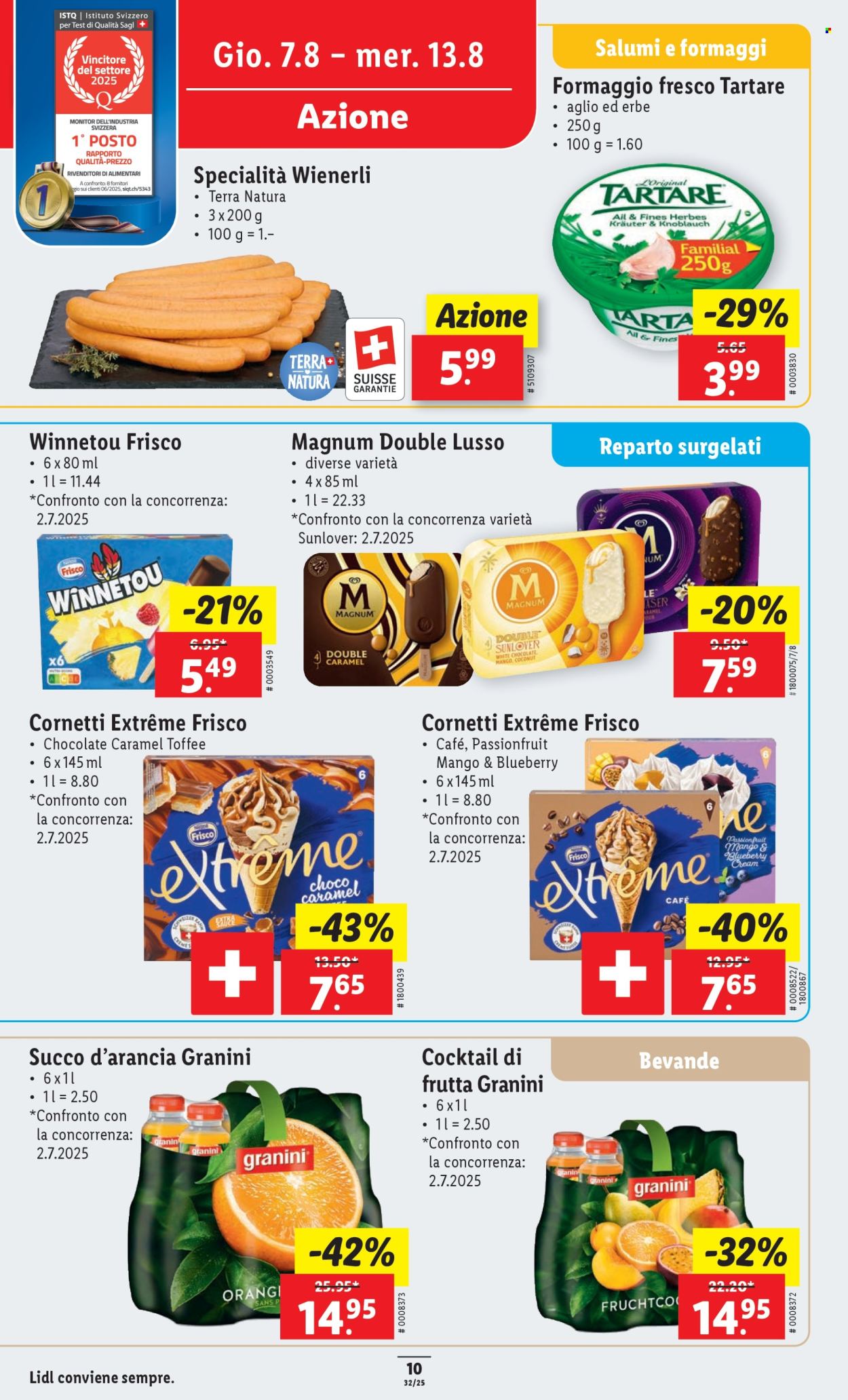Catalogue Lidl - 7.8.2025 - 13.8.2025. Page 12. Page 12