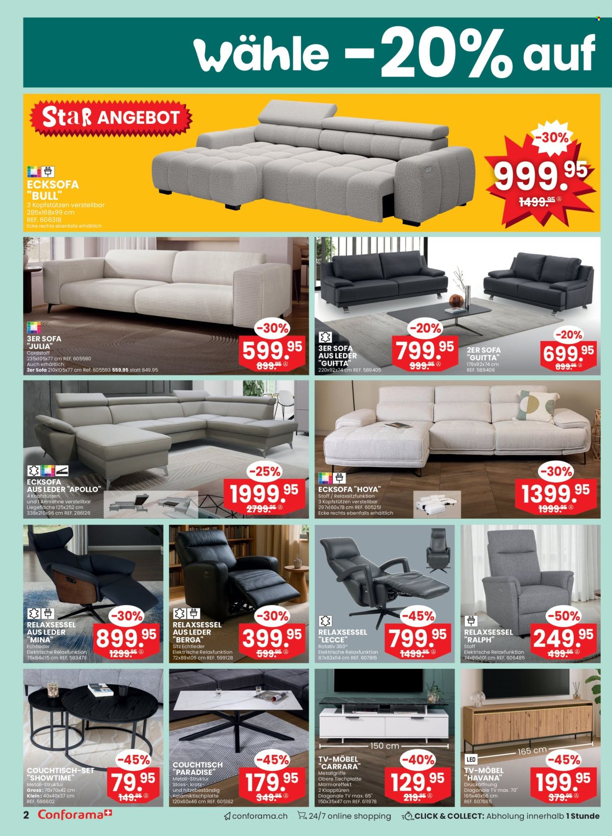 Catalogue Conforama - 6.8.2025 - 26.8.2025. Page 2. Page 2