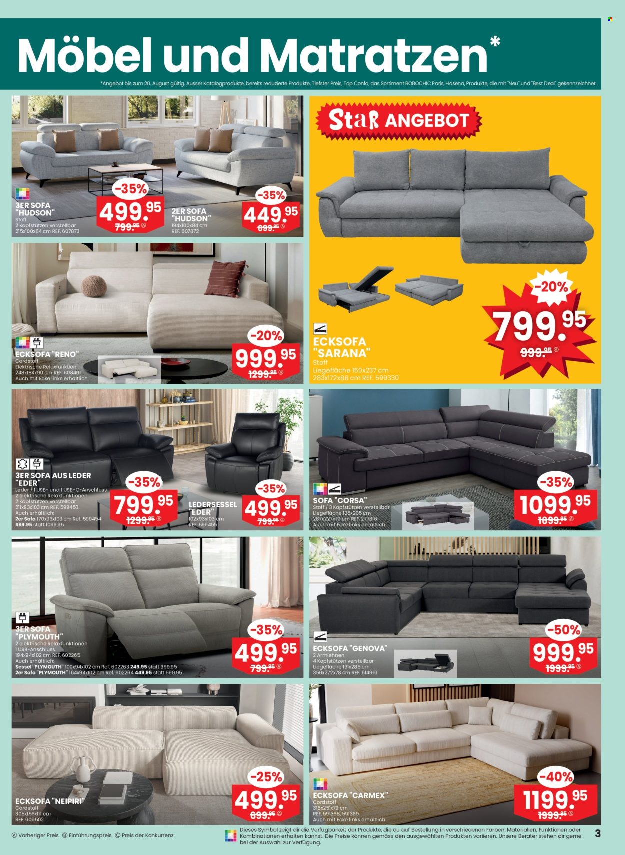 Catalogue Conforama - 6.8.2025 - 26.8.2025. Page 3. Page 3
