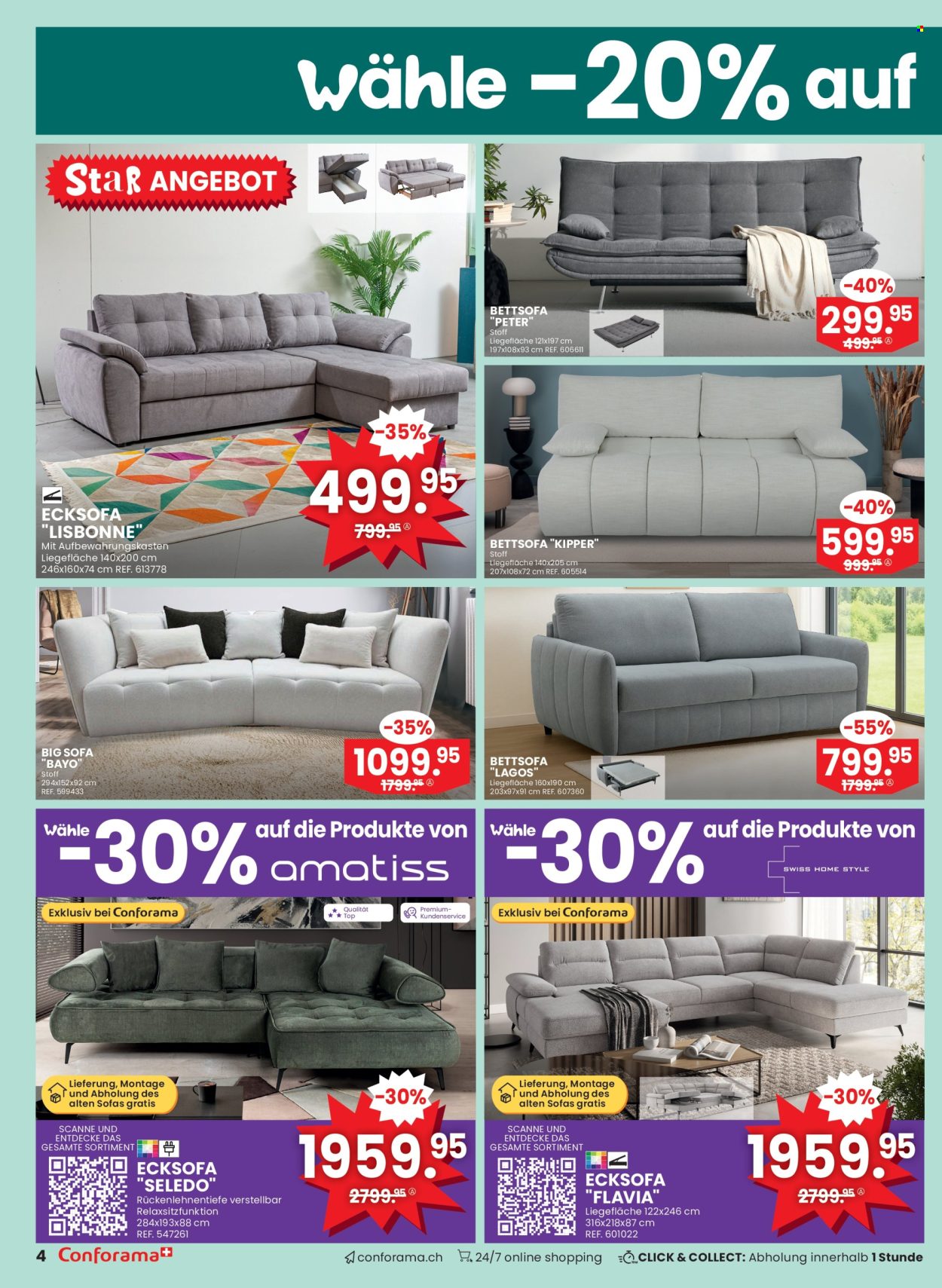 Catalogue Conforama - 6.8.2025 - 26.8.2025. Page 4. Page 4