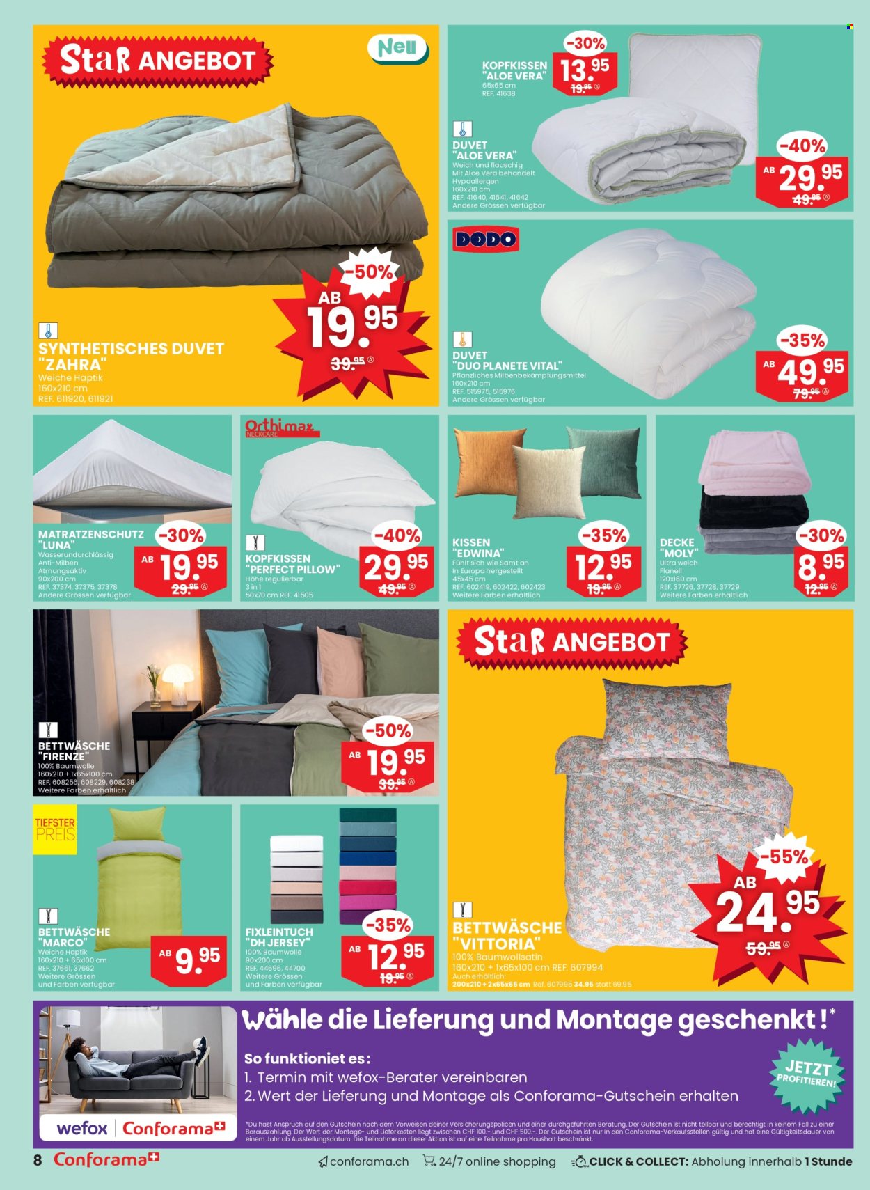 Catalogue Conforama - 6.8.2025 - 26.8.2025. Page 8. Page 8