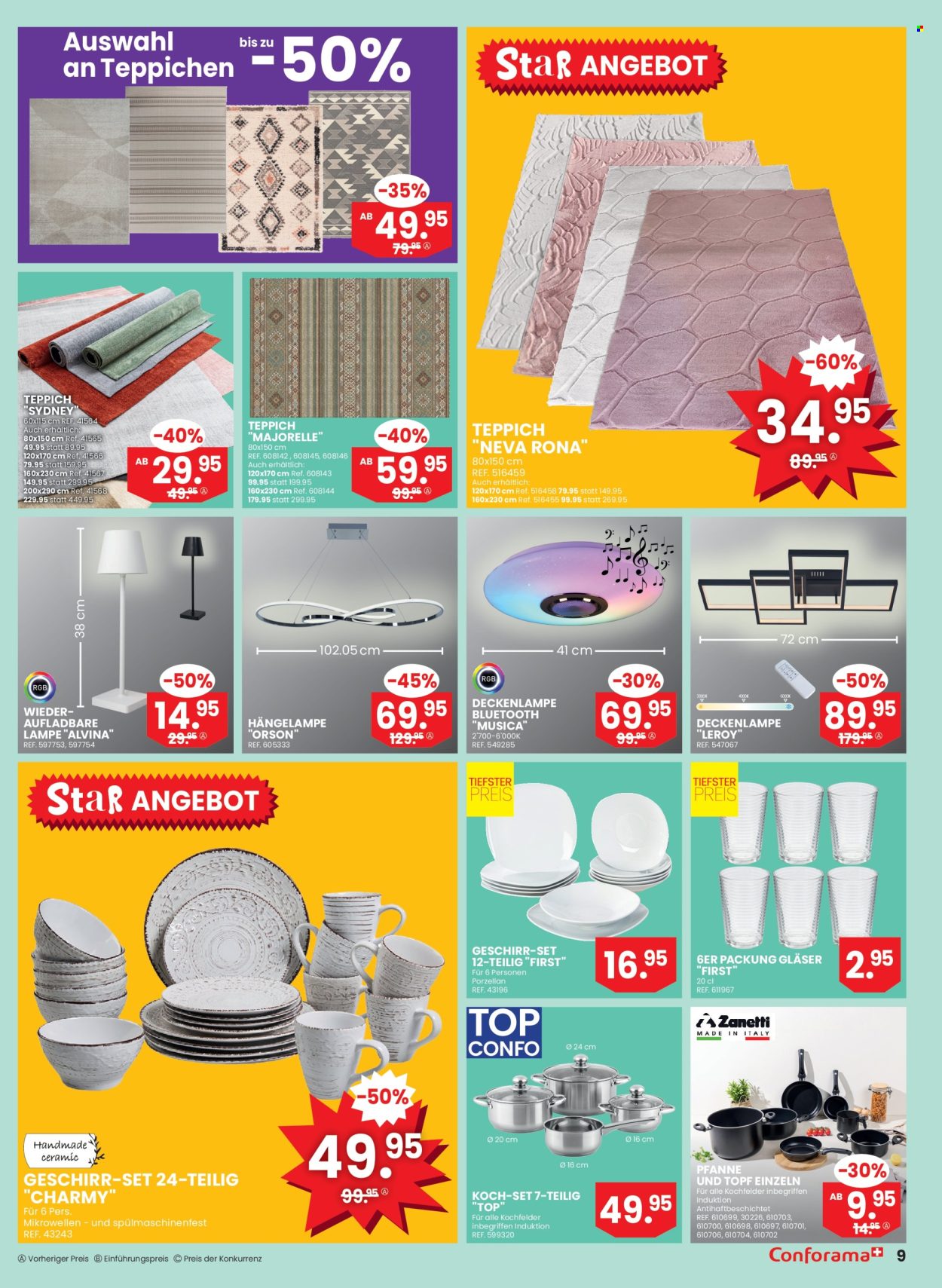 Catalogue Conforama - 6.8.2025 - 26.8.2025. Page 9. Page 9