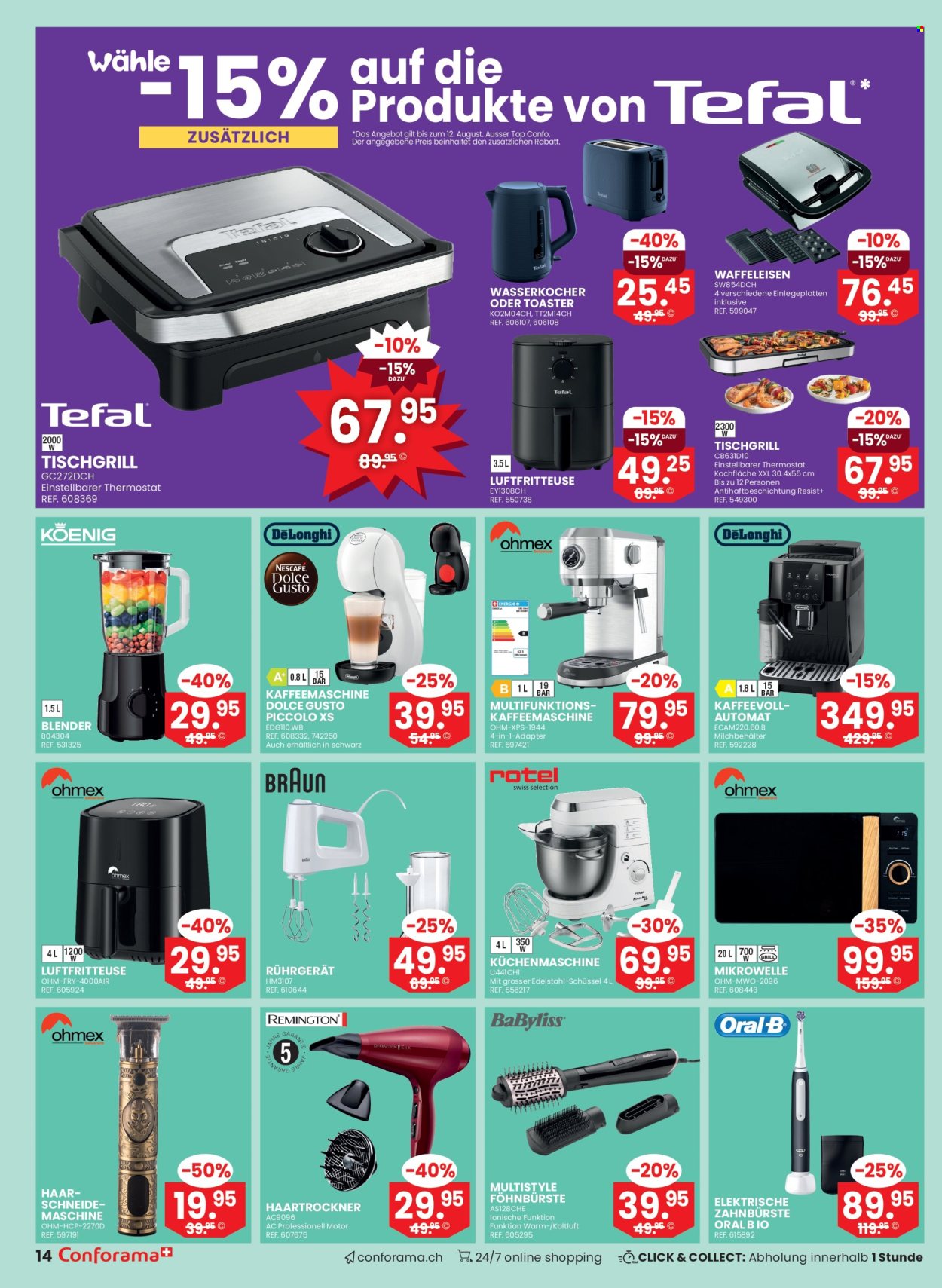Catalogue Conforama - 6.8.2025 - 26.8.2025. Page 14. Page 14