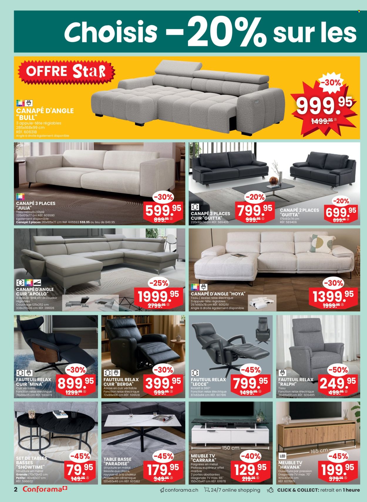 Catalogue Conforama - 6.8.2025 - 26.8.2025. Page 2. Page 2