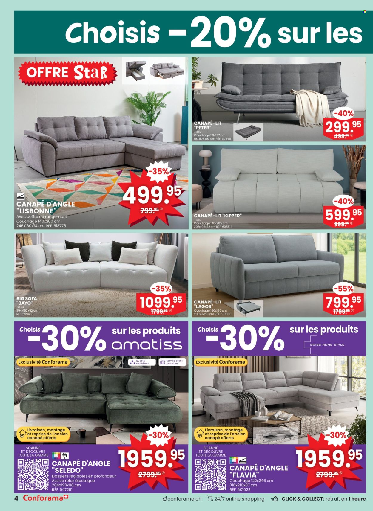 Catalogue Conforama - 6.8.2025 - 26.8.2025. Page 4. Page 4