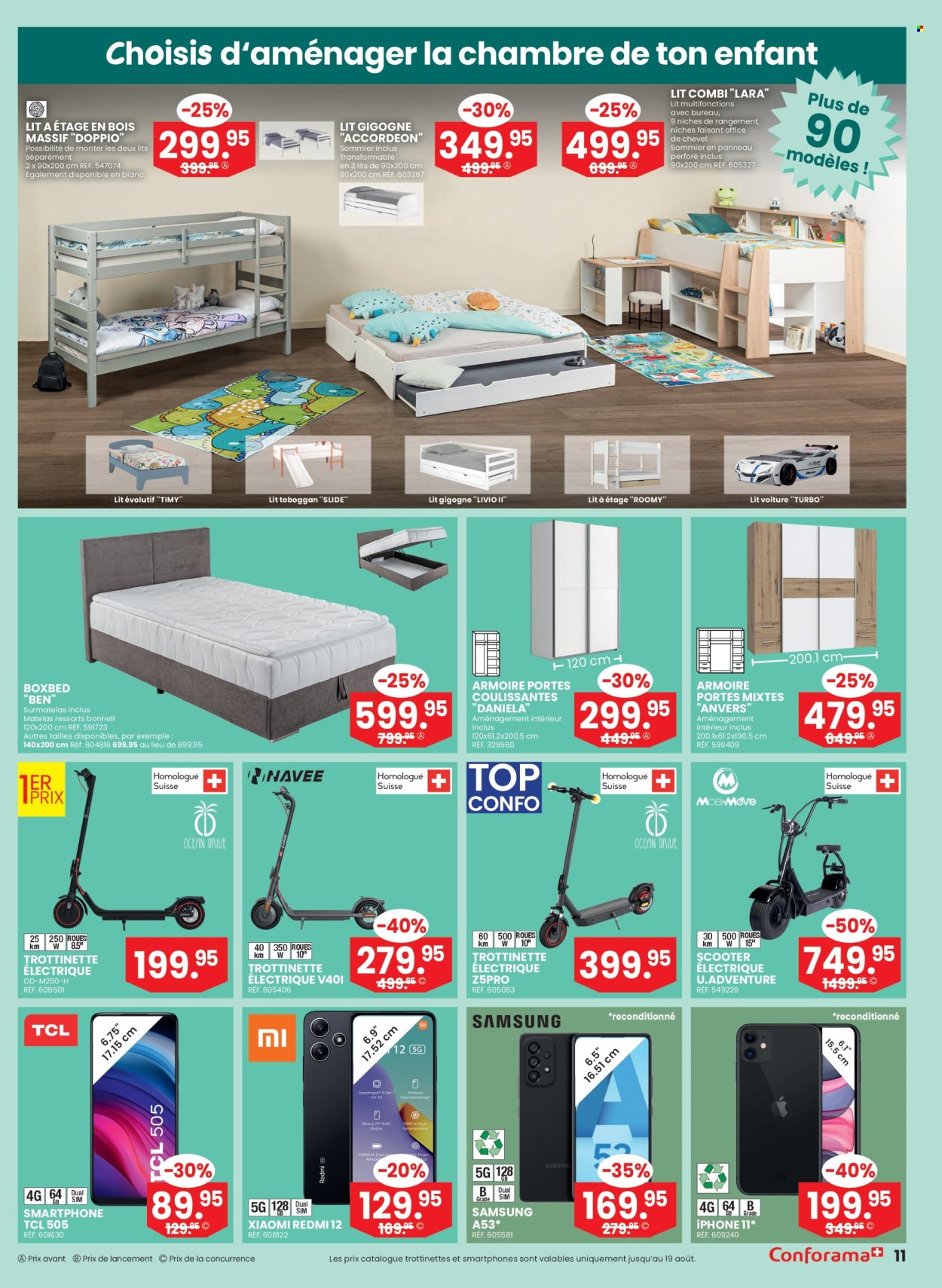 Catalogue Conforama - 6.8.2025 - 26.8.2025. Page 11. Page 11