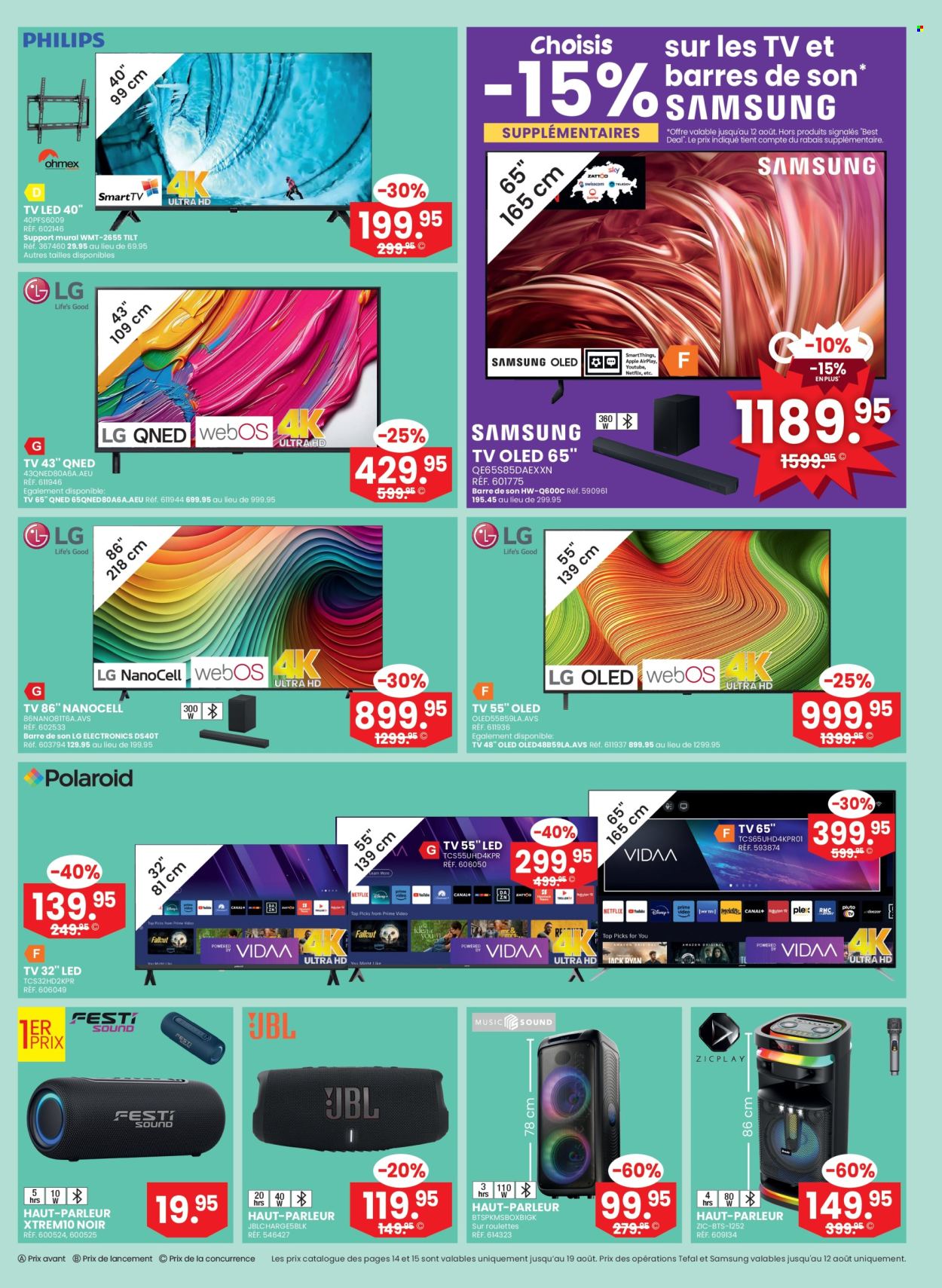 Catalogue Conforama - 6.8.2025 - 26.8.2025. Page 15. Page 15