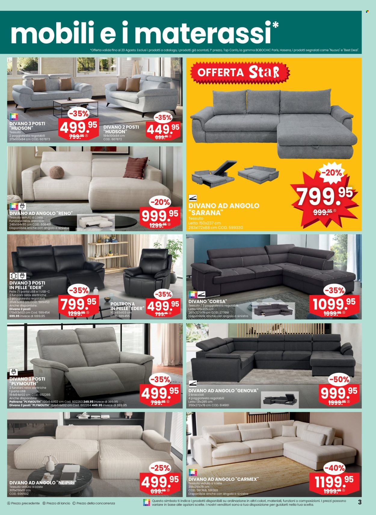 Catalogue Conforama - 6.8.2025 - 26.8.2025. Page 3. Page 3