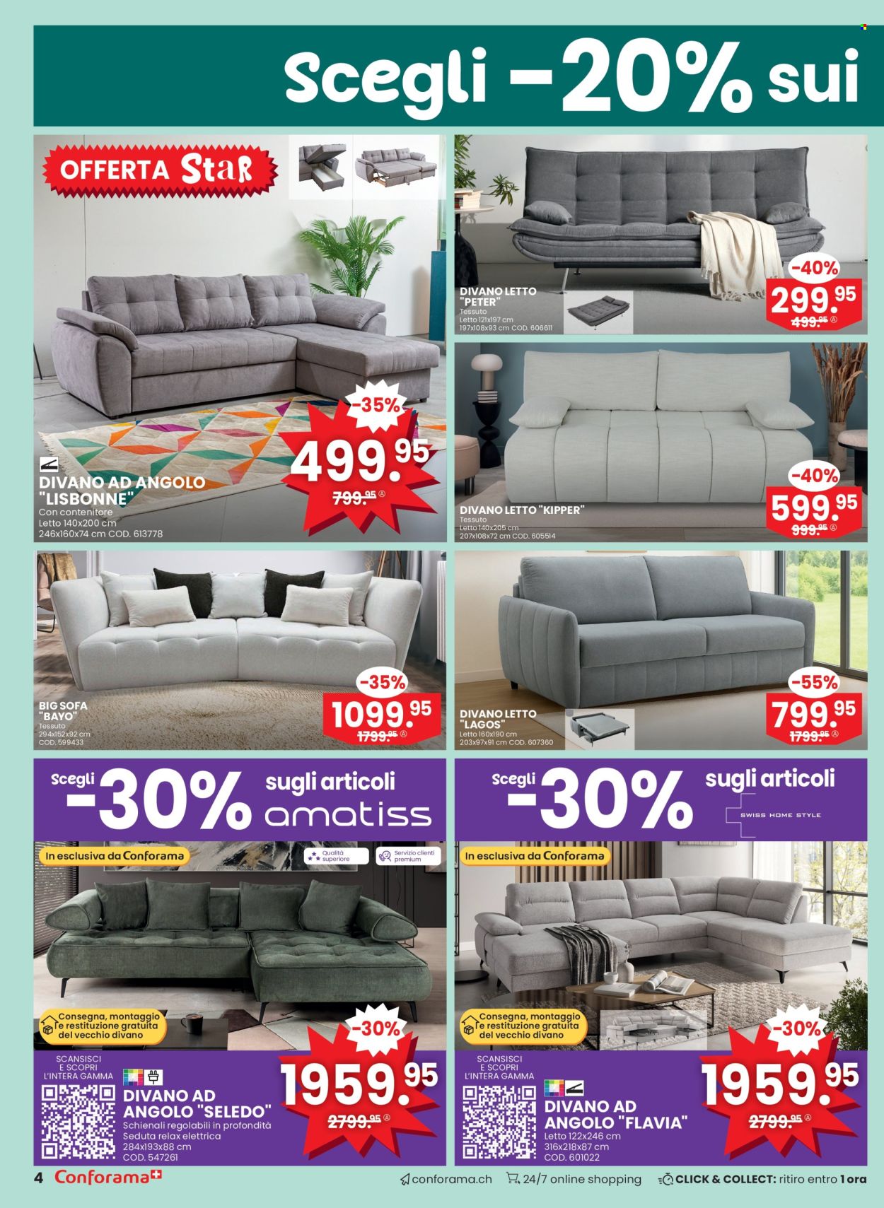 Catalogue Conforama - 6.8.2025 - 26.8.2025. Page 4. Page 4