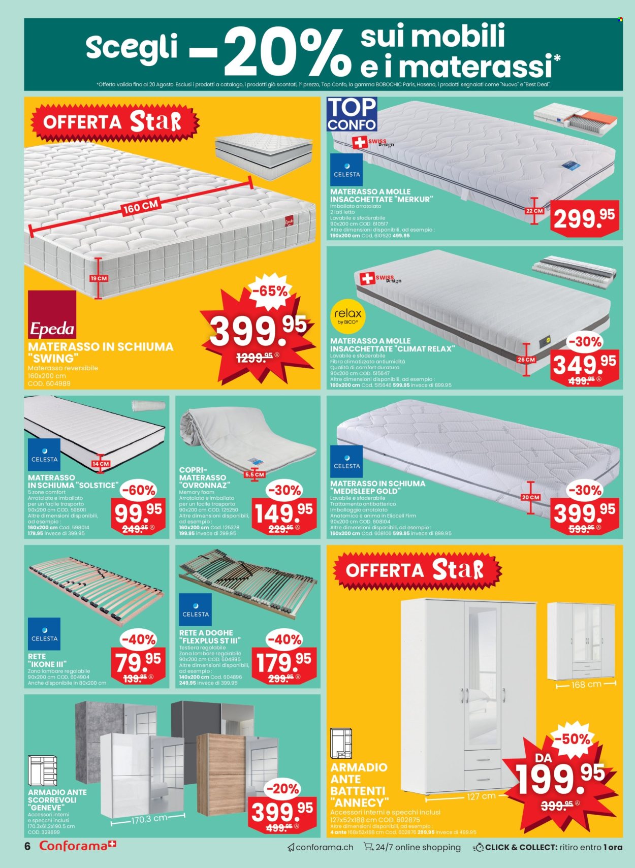 Catalogue Conforama - 6.8.2025 - 26.8.2025. Page 6. Page 6