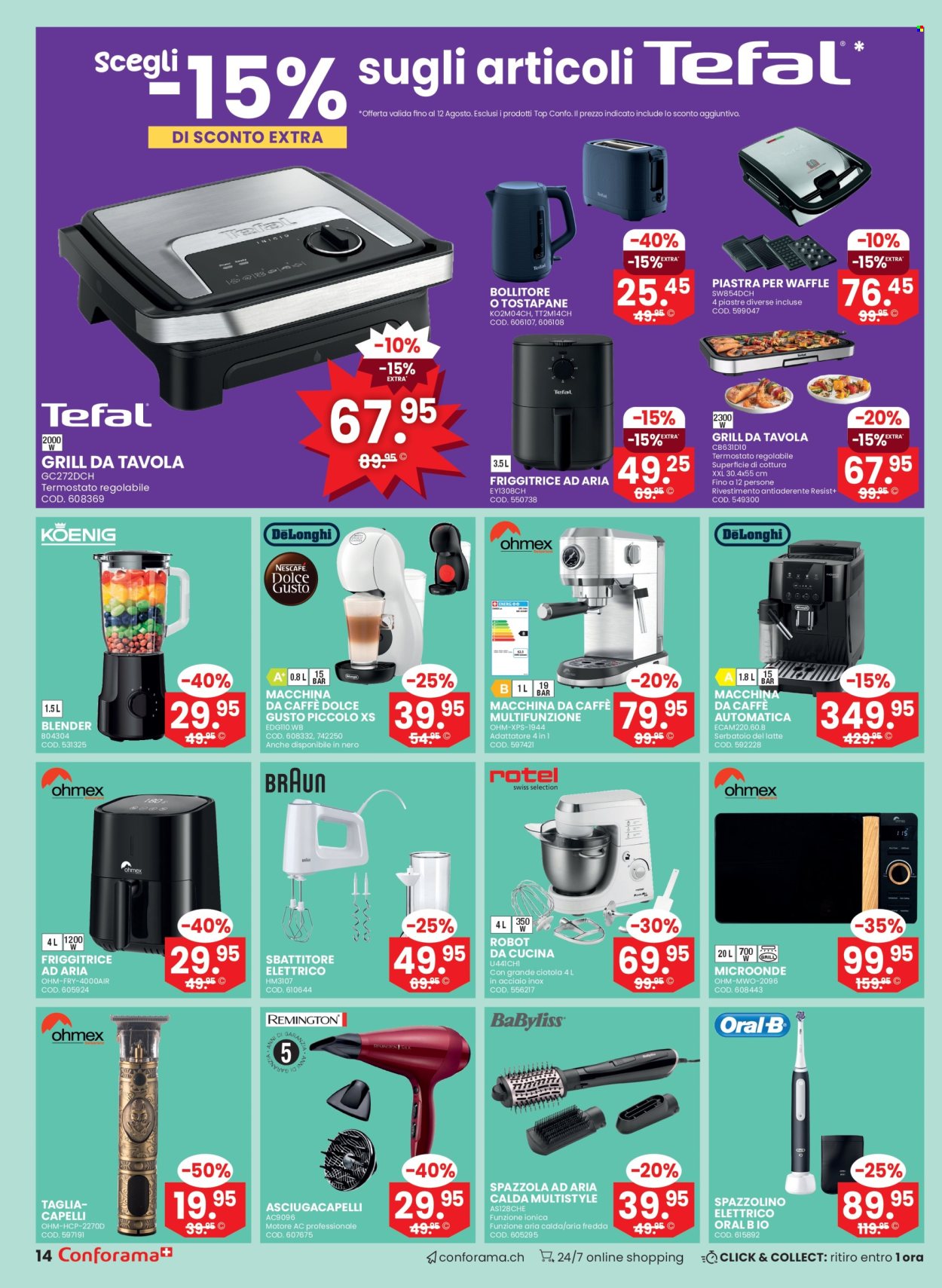Catalogue Conforama - 6.8.2025 - 26.8.2025. Page 14. Page 14