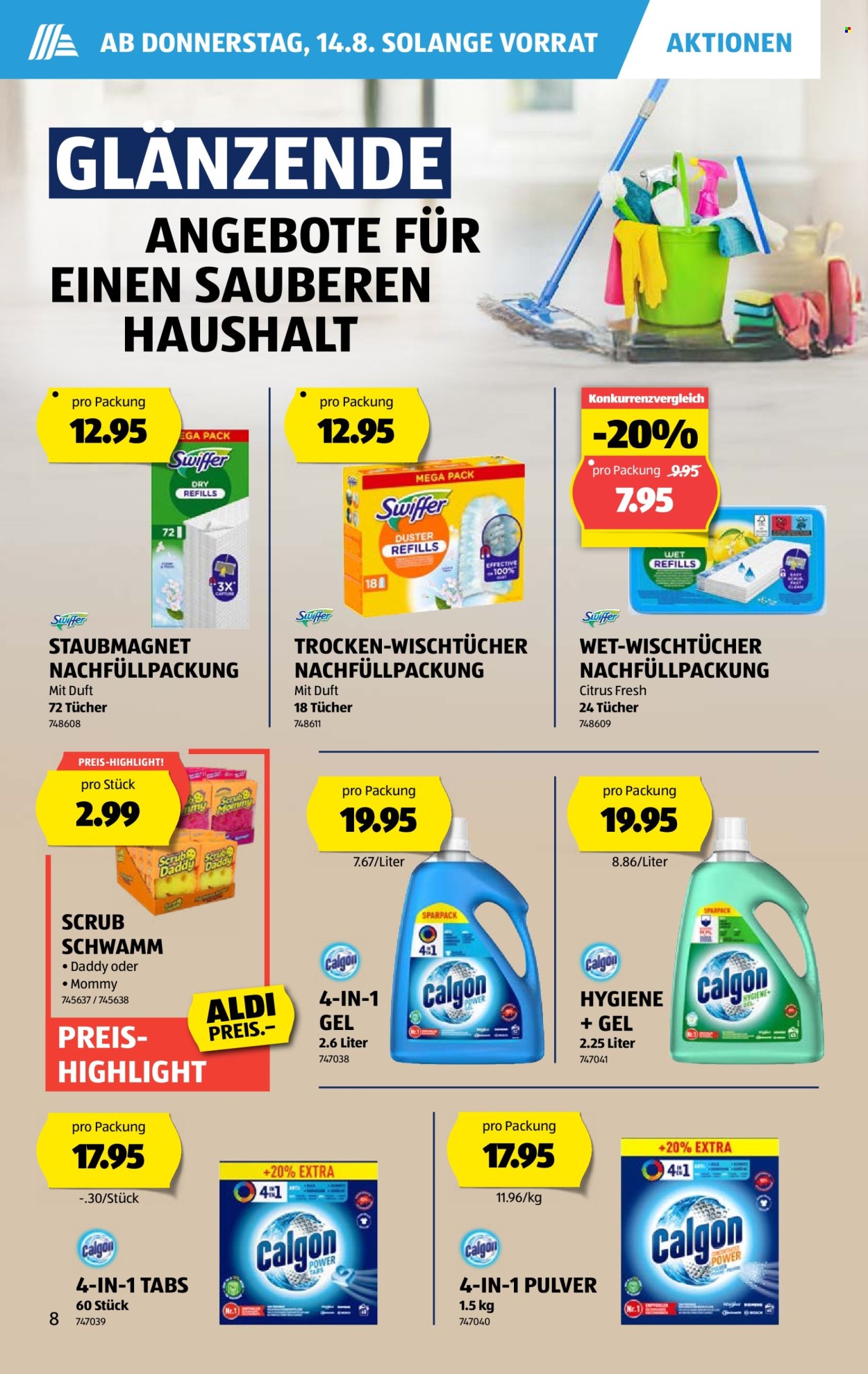 Catalogue Aldi - 14.8.2025 - 20.8.2025. Page 8. Page 8