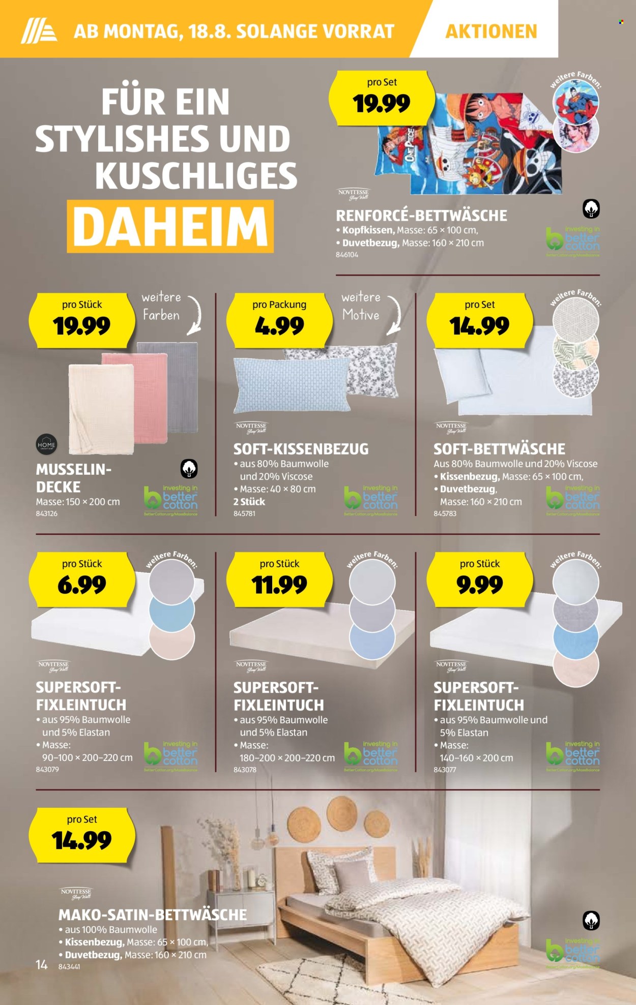Catalogue Aldi - 14.8.2025 - 20.8.2025. Page 14. Page 14