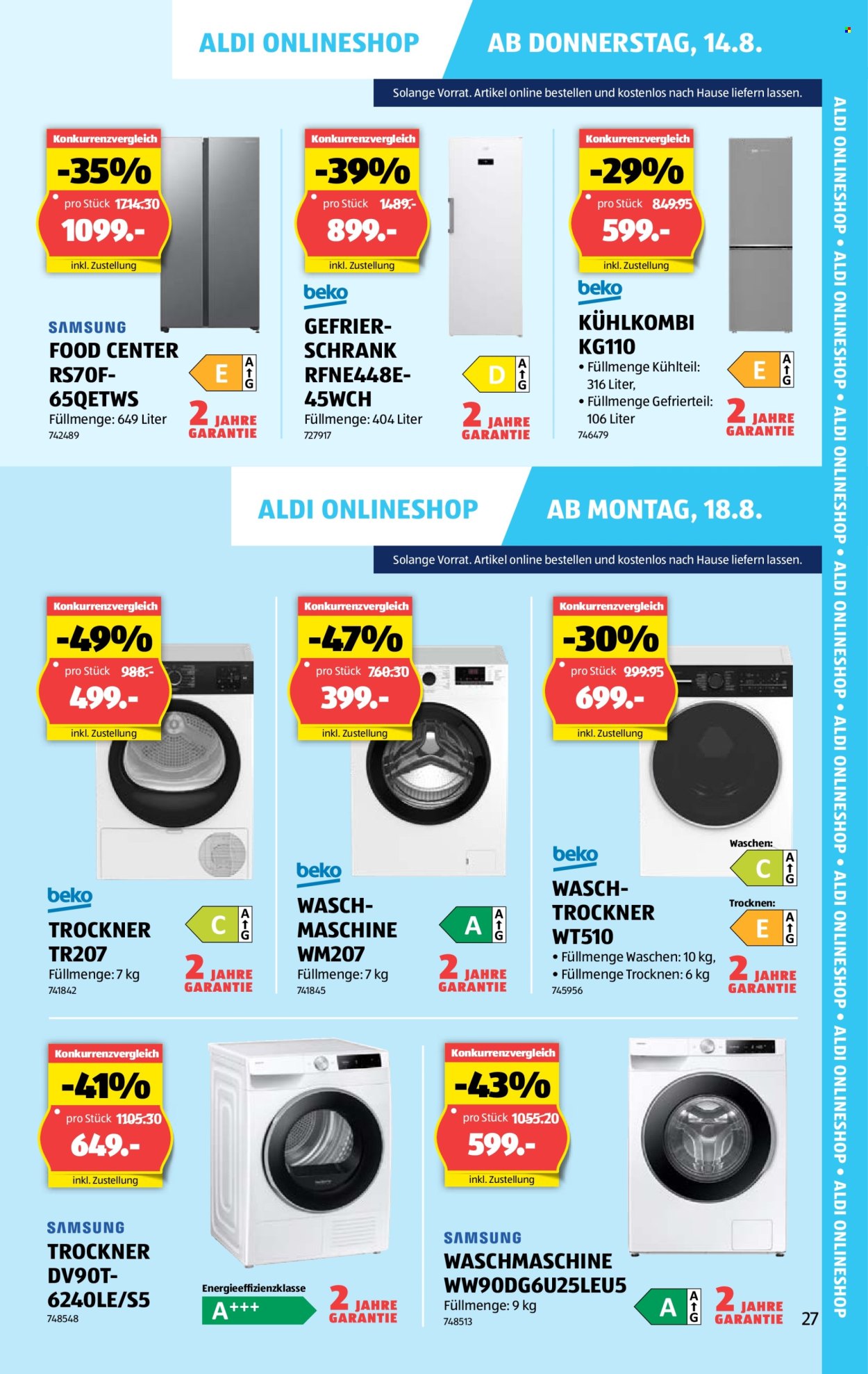 Catalogue Aldi - 14.8.2025 - 20.8.2025. Page 27. Page 27