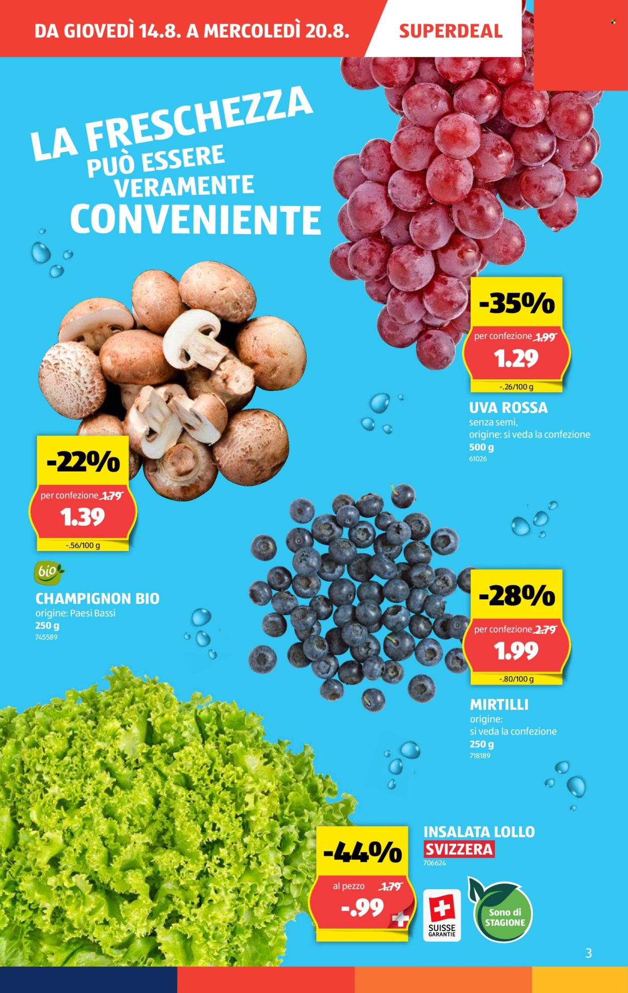 Catalogue Aldi - 14.8.2025 - 20.8.2025. Page 3. Page 3