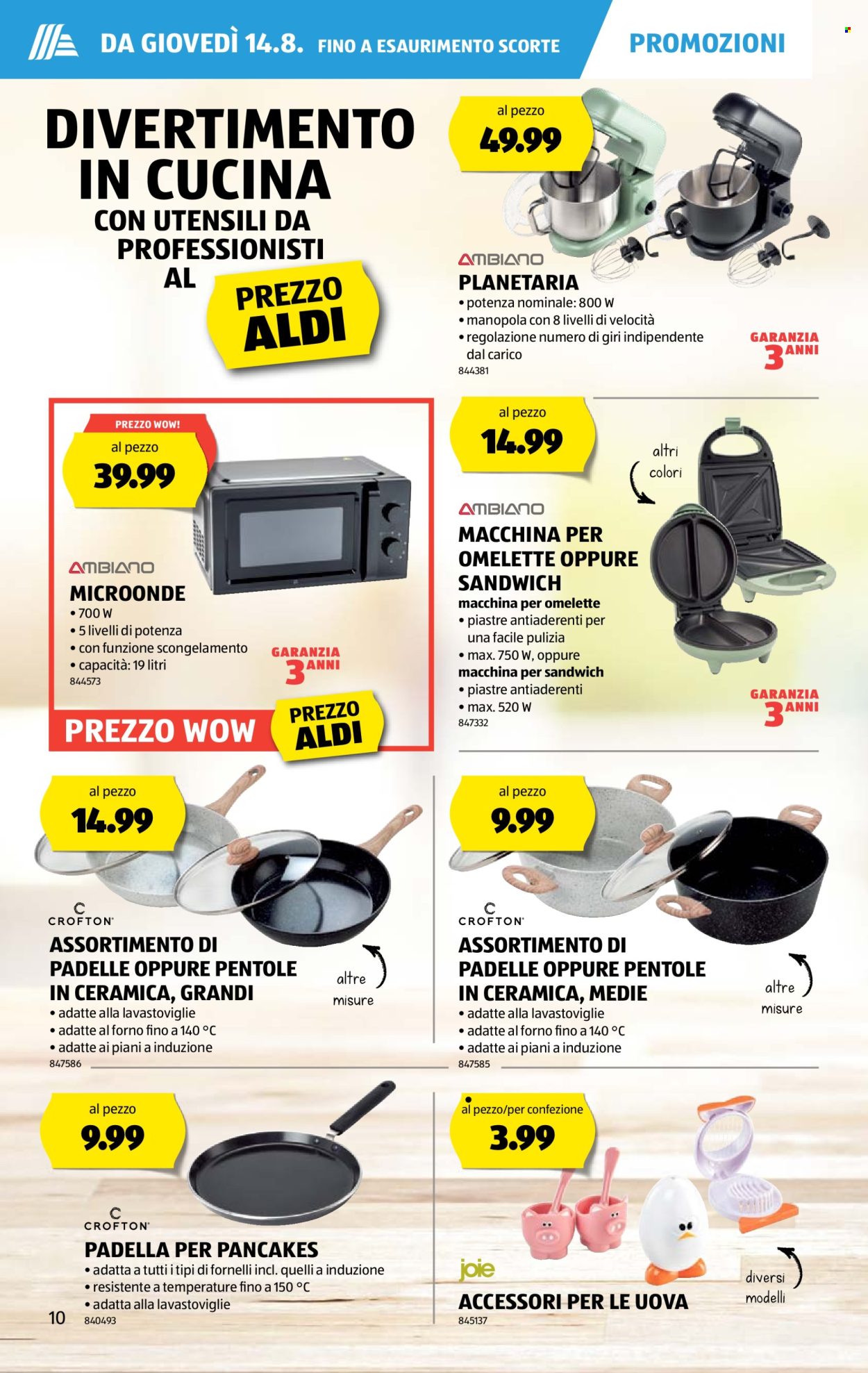 Catalogue Aldi - 14.8.2025 - 20.8.2025. Page 10. Page 10