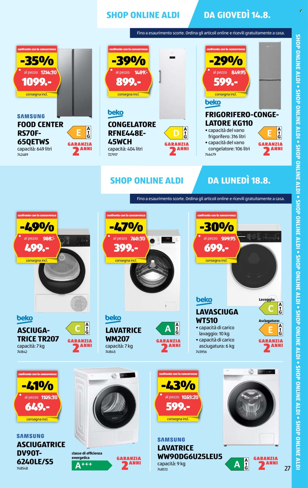 Catalogue Aldi - 14.8.2025 - 20.8.2025. Page 27. Page 27
