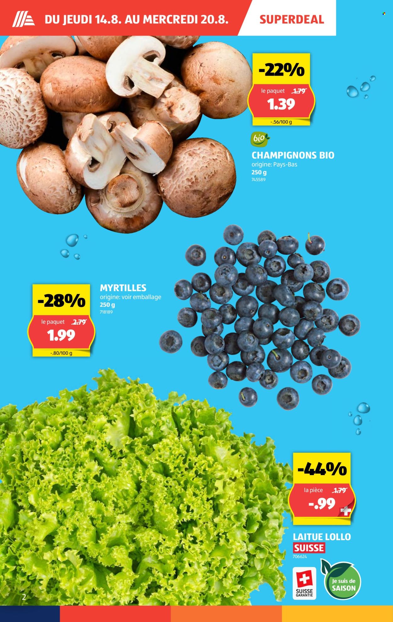 Catalogue Aldi - 14.8.2025 - 20.8.2025. Page 2. Page 2